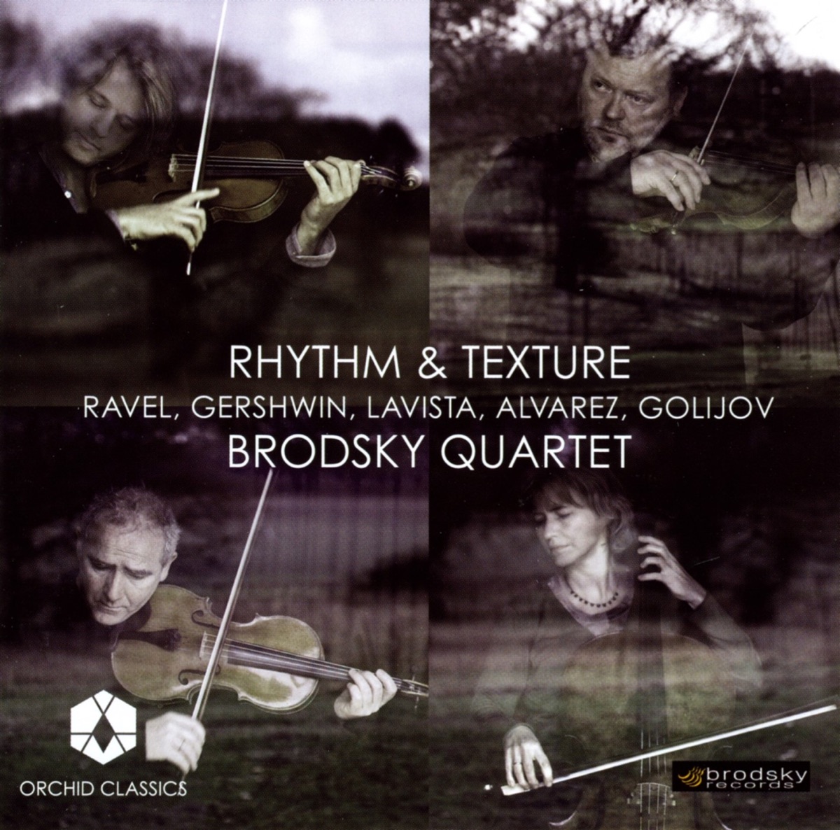 Rhythm & Texture by Brodsky Quartet album cover