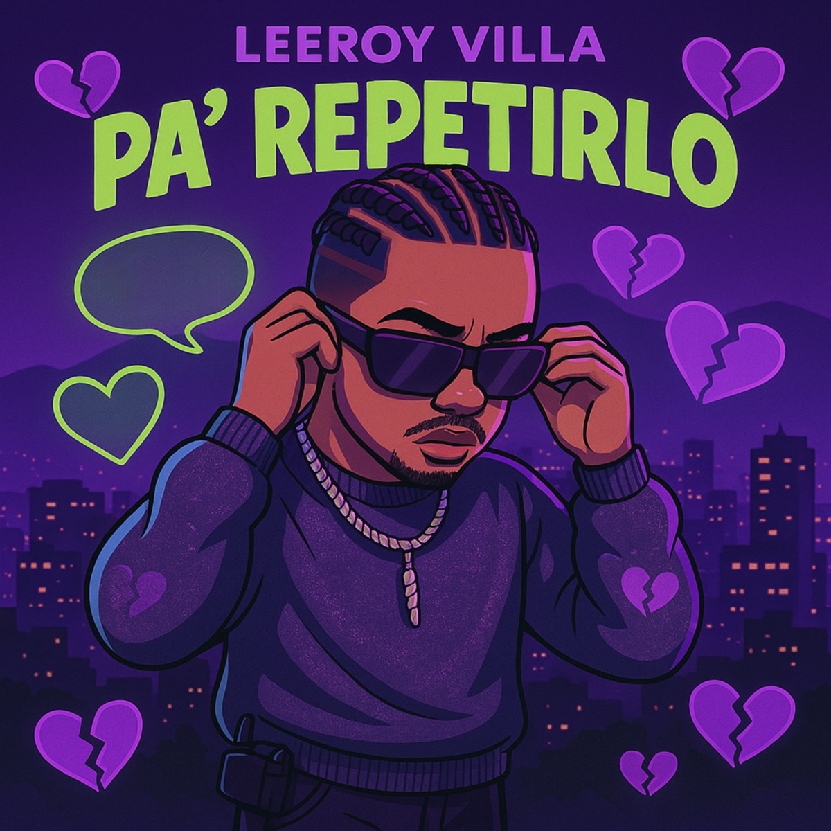 Pa' Repetirlo - Single by Leeroy Villa album cover