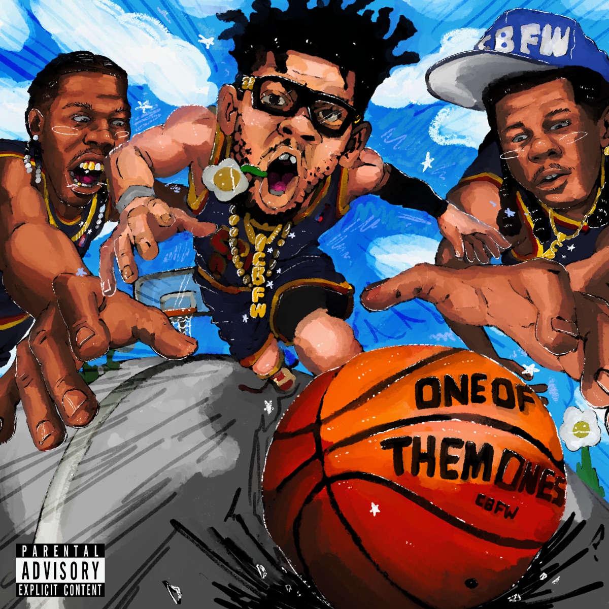 One of Them Ones - Single by Veeze, Lil Baby & Rylo Rodriguez album cover artwork
