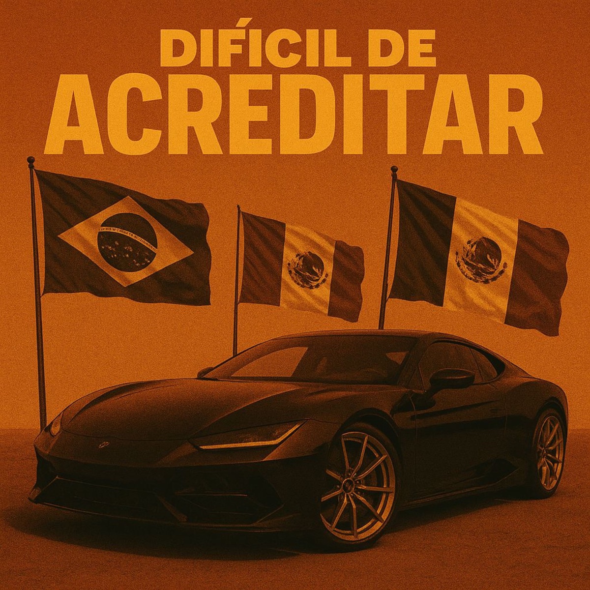 Dificil de Acreditar (feat. Hit House) - Single by Mckennyoficiall, Muelzin Mc & Bijuuu album cover