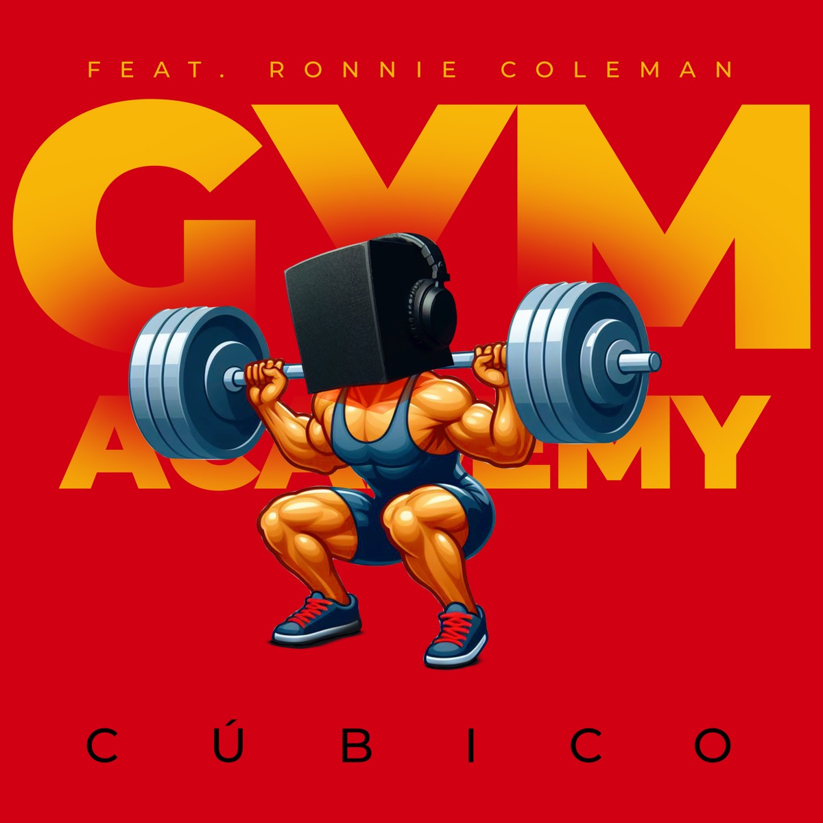 Gym, Academy (feat. Ronnie Coleman) - Single by CÚBICO album cover