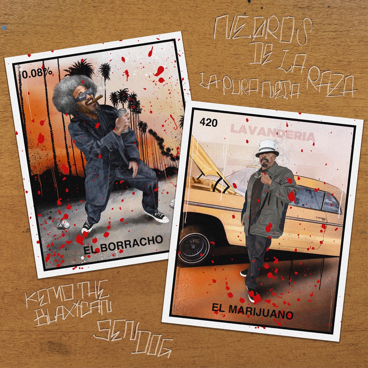 La Pura Neta - Single by Negros De La Raza, Sen Dog & Kemo the Blaxican album cover