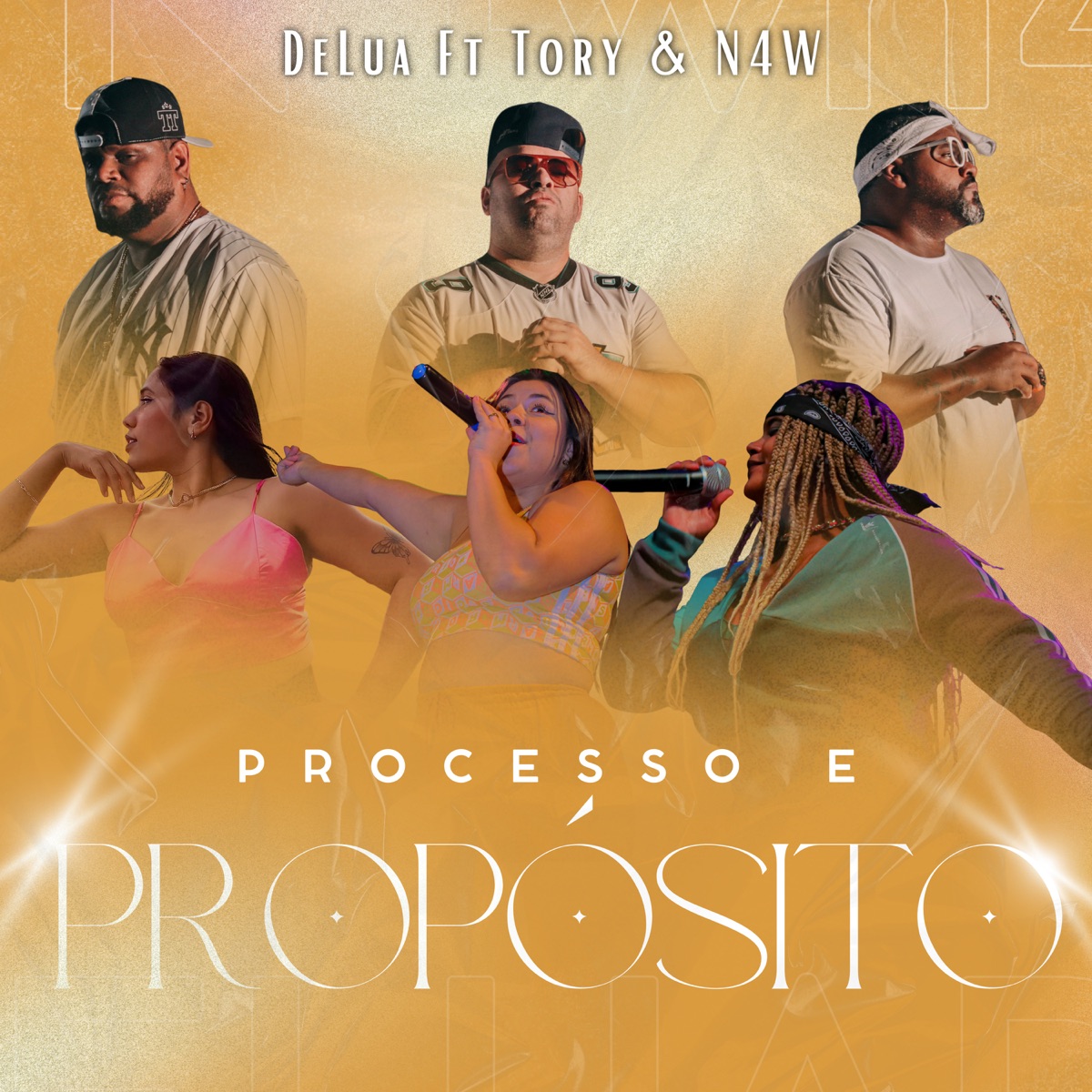 Processo e Propósito (feat. Tory & N4W) - Single by Delua album cover
