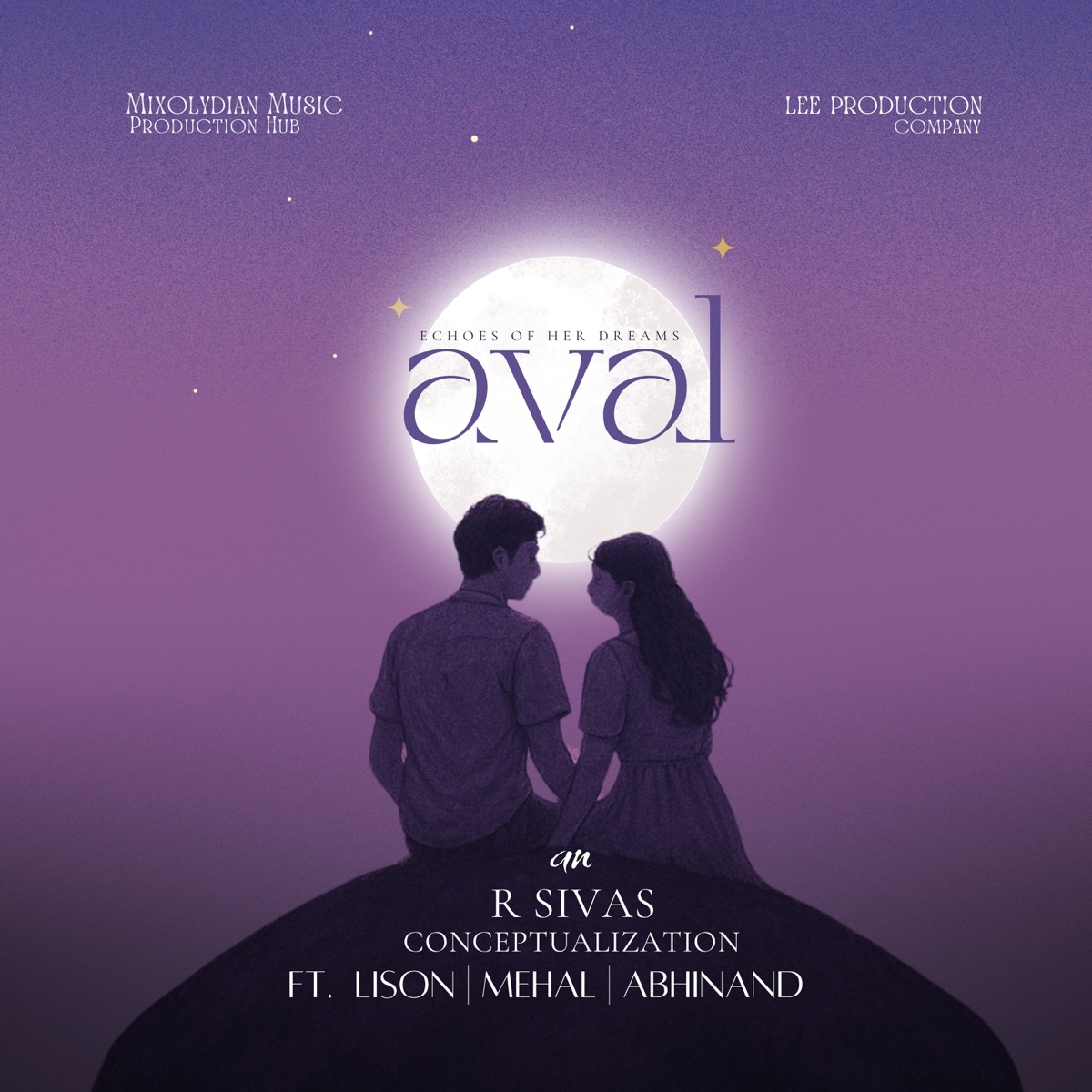 Aval (feat. Alpha Laps) - Single by R Sivas, Abhinand Sinu, Mehal Elsa & Lison P Sunny album cover