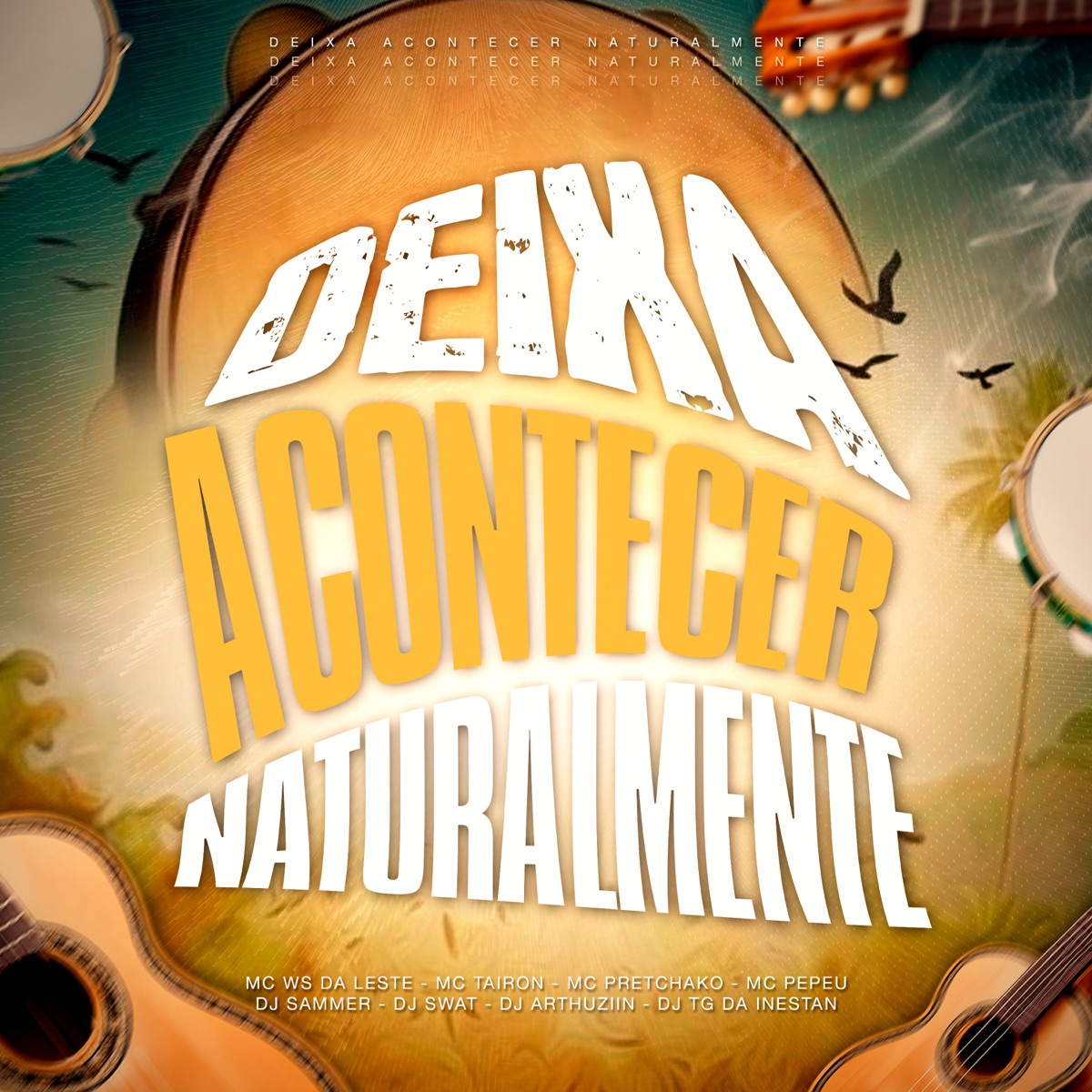 DEIXA ACONTECER NATURALMENTE (feat. DJ ARTHUZIIN, Dj Tg Da Inestan, Mc Pretchako & Mc Pepeu) - Single by MC Tairon, DJ Sammer, Mc Ws da Leste & DJ Swat album cover