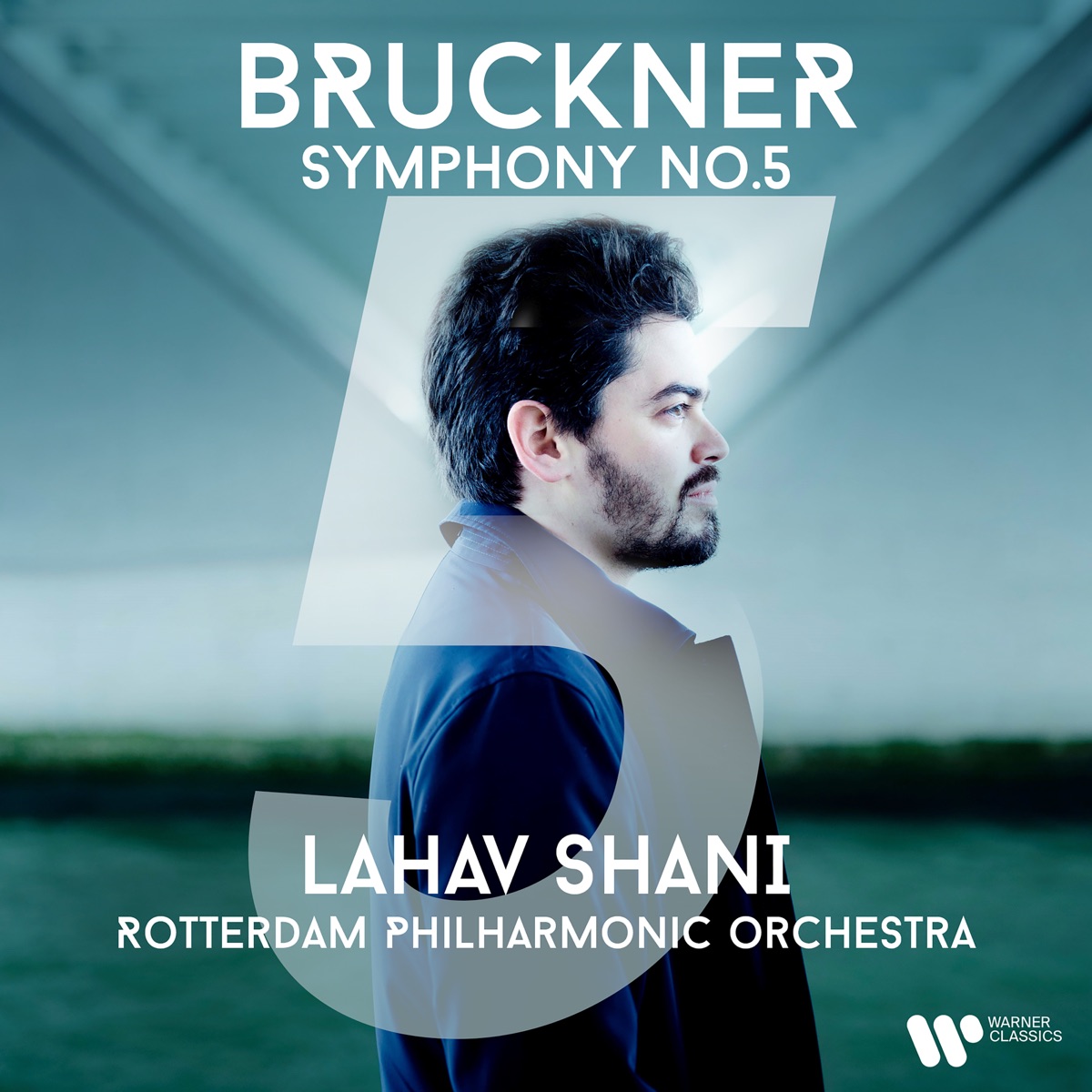 Symphony No. 5 in B-Flat Major, WAB 105 by Lahav Shani & Rotterdam Philharmonic Orchestra album cover