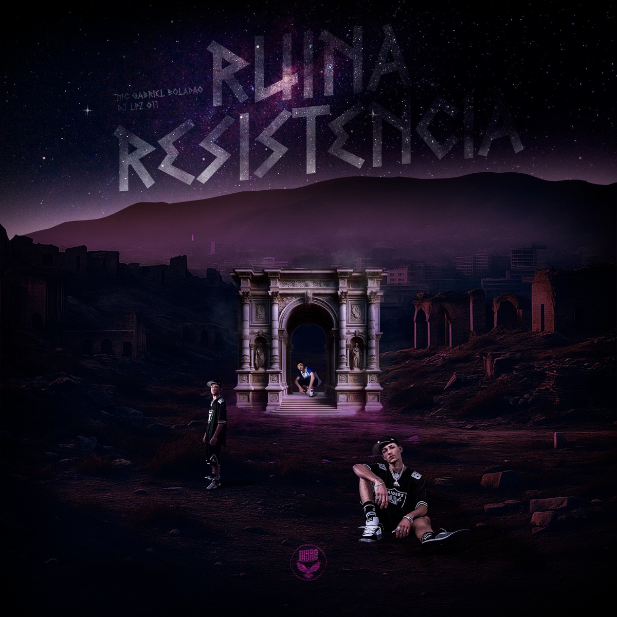 Ruina e Resistência - Single by Gabriel Boladão, DJ LPZ 011 & BUNE album cover