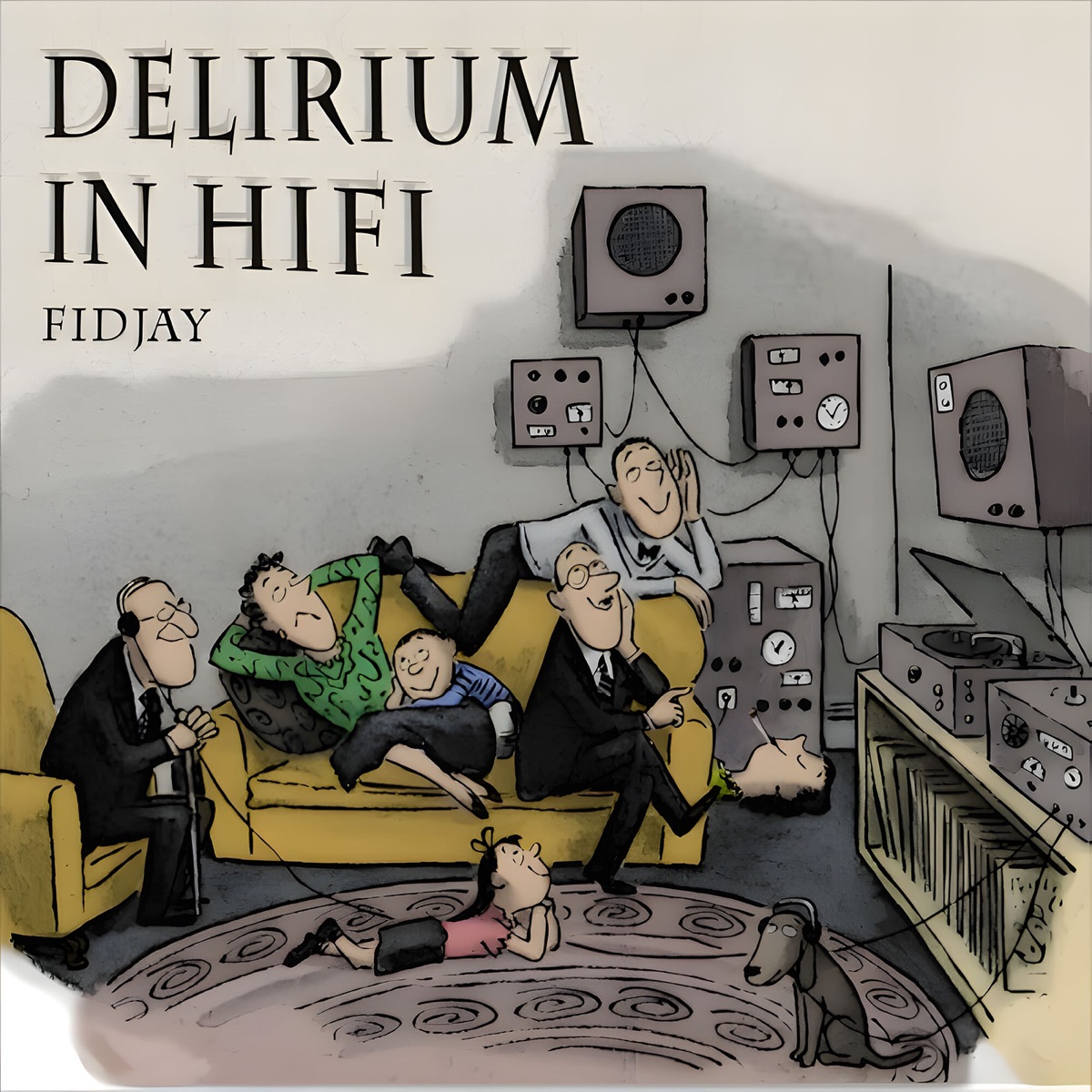 Delirium in HiFi by Fidjay album cover