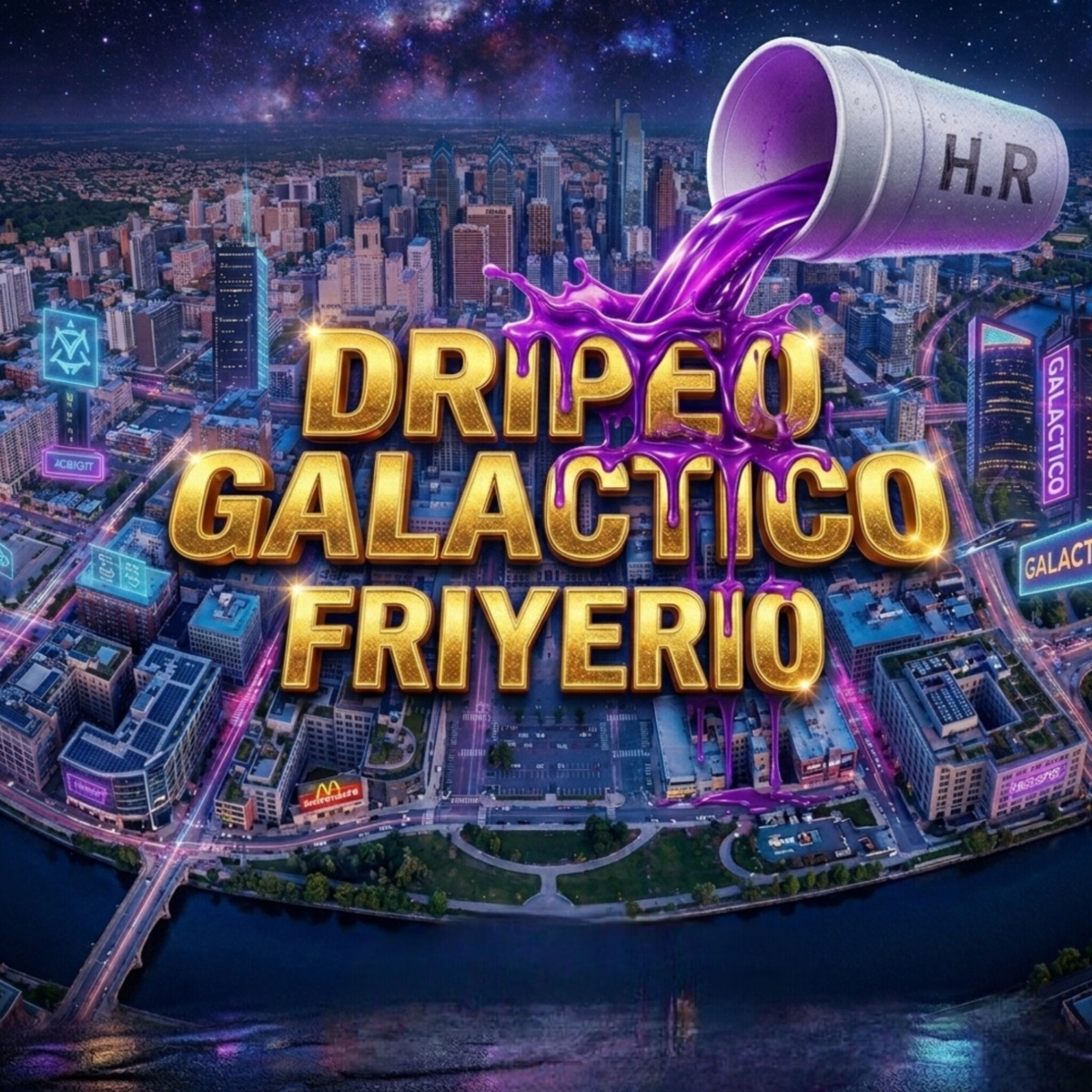 DRIPEO GALACTICO - Single by friyerio album cover