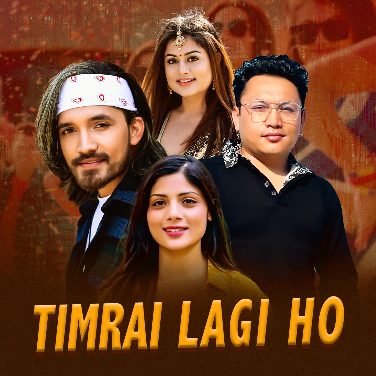 Timrai Lagi Ho - Single by Naresh Khati, Meksam Khati & Ashmita Adhikari album cover