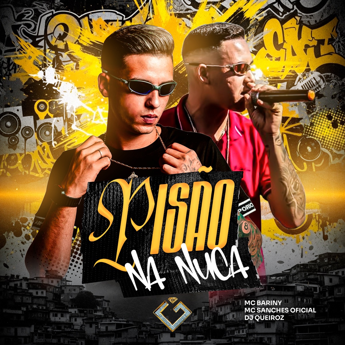 Pisão na Nuca - Single by Mc Bariny & Mc Sanches Oficial album cover