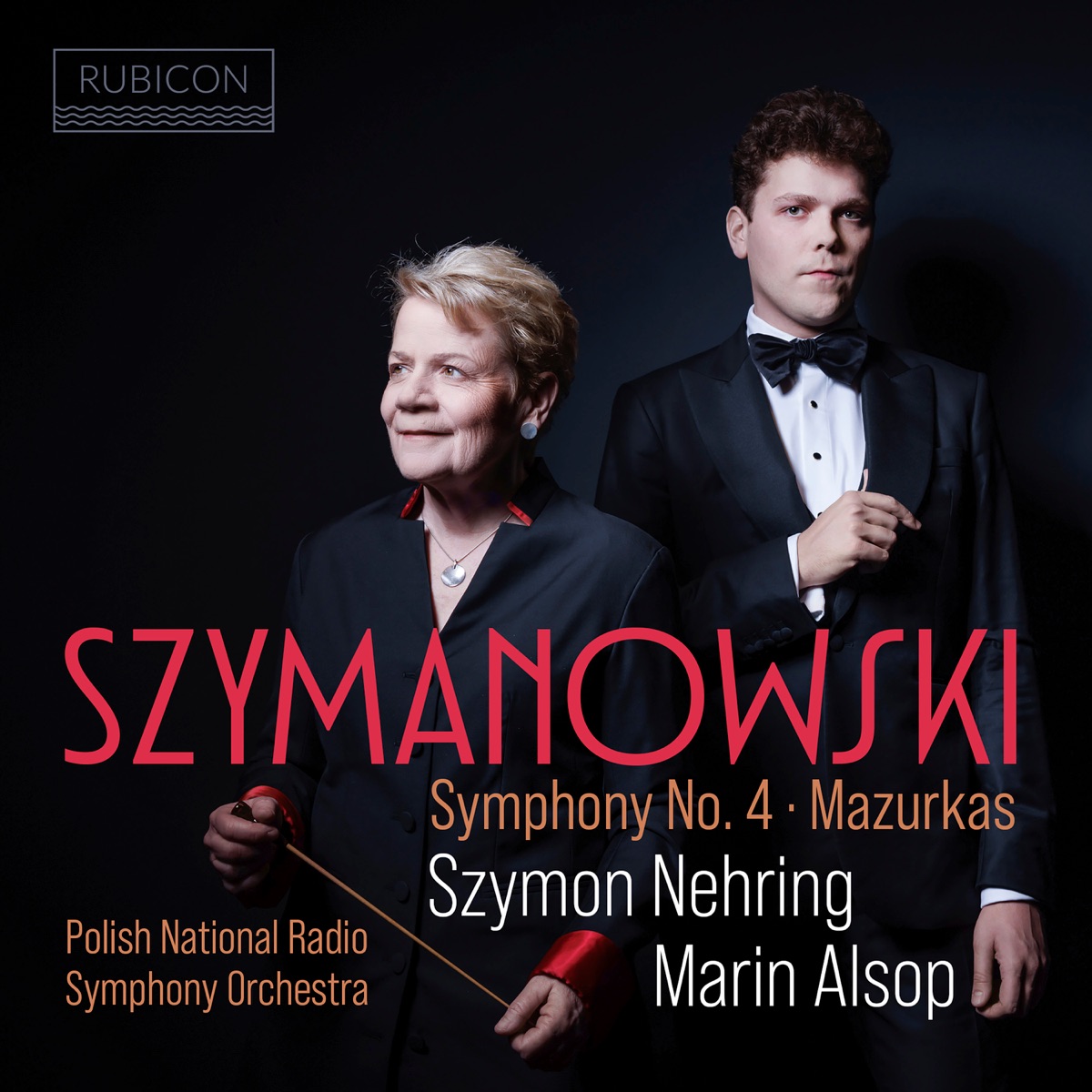 Szymanowski: Symphony No. 4, Op. 60 "Symphonie concertante": III. Allegro non troppo, ma agitato ad ausioso - Single by Szymon Nehring, Polish National Radio Symphony Orchestra & Marin Alsop album cover