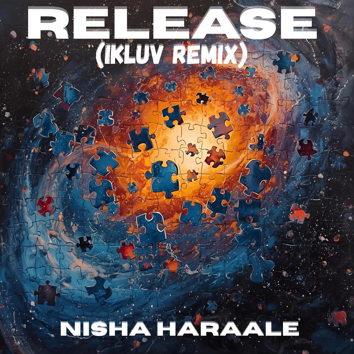 Release (Ikluv Remix) [feat. Shibani Kashyap] - Single by Nisha Haraale album cover