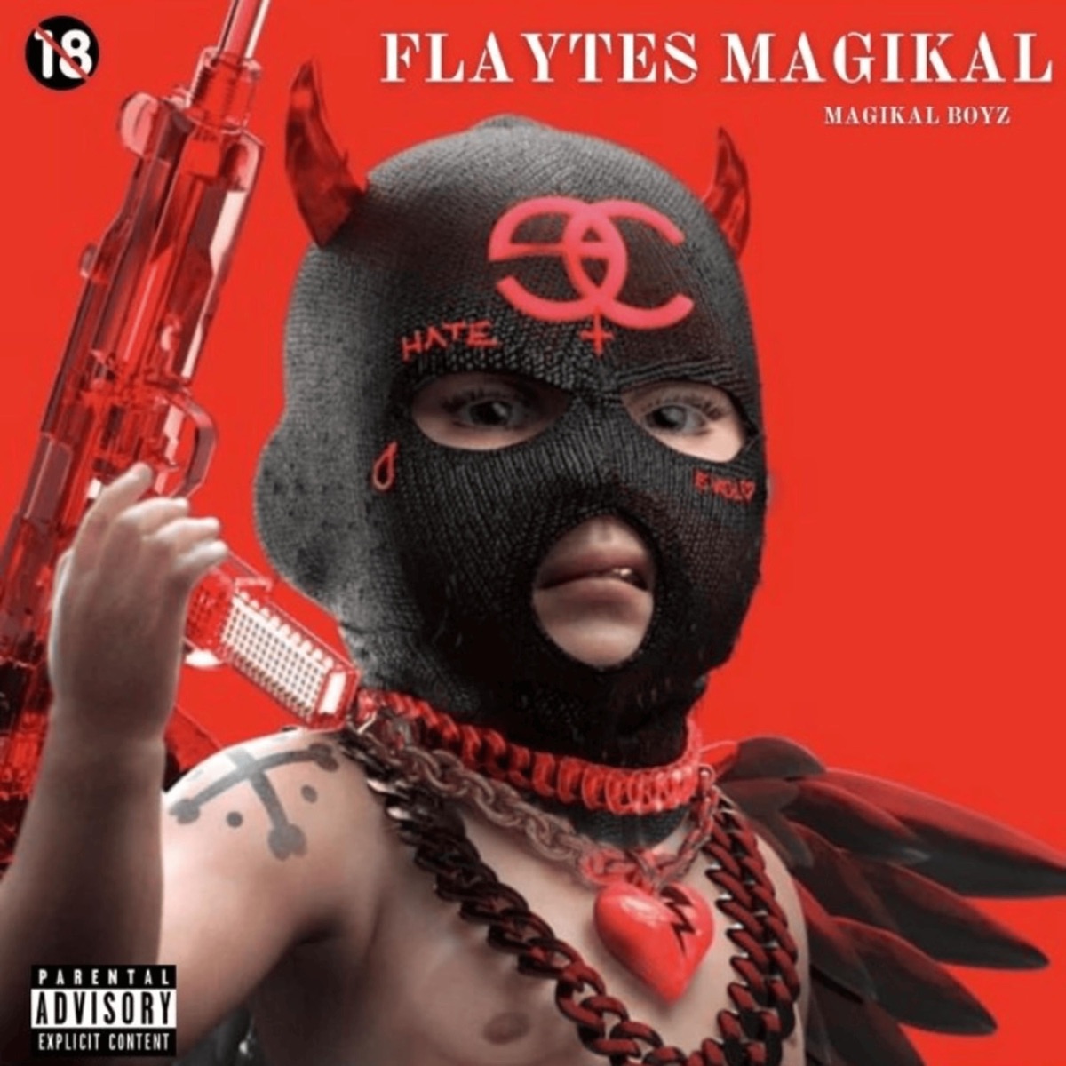 Flaytes Magikal (feat. Iccy boy, Oxy Flex, Flayte Arte, Romántico, Delincuente, TuHoney Gang, 200lovejoy & Dj Slxw) - Single by xolity album cover