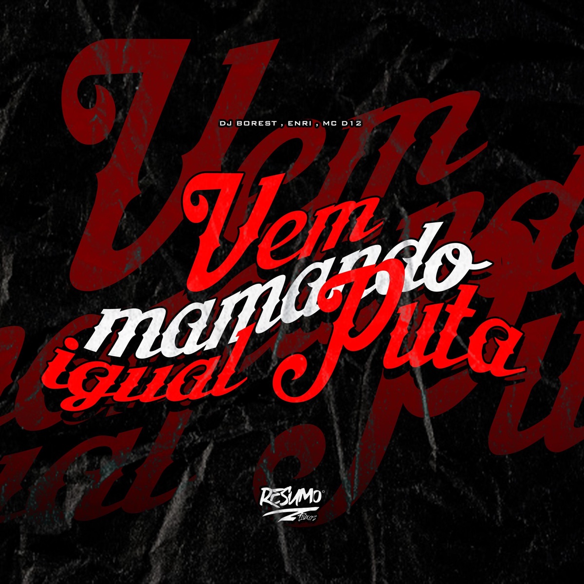 Vem Mamando Igual Put* - Single by DJ Borest, MC D12 & ENRI album cover