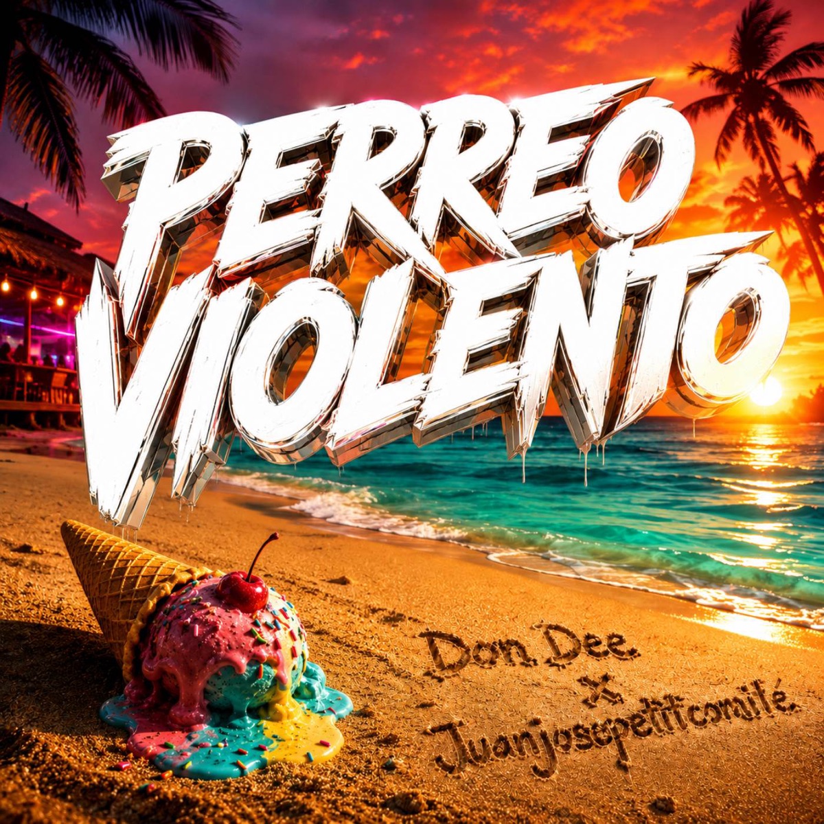 Perreo Violento (feat. Juanjosepetitcomité) - Single by DON DEE album cover
