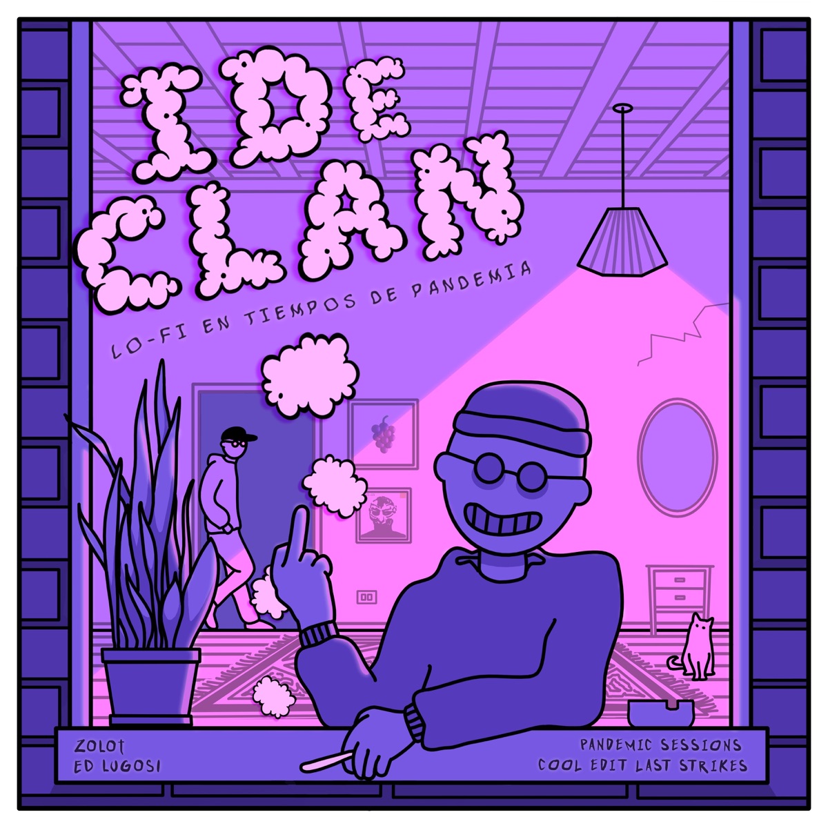 Lo-Fi en tiempos de pandemia - EP by IDe clan, Ed Lugosi & Trujilloins album cover