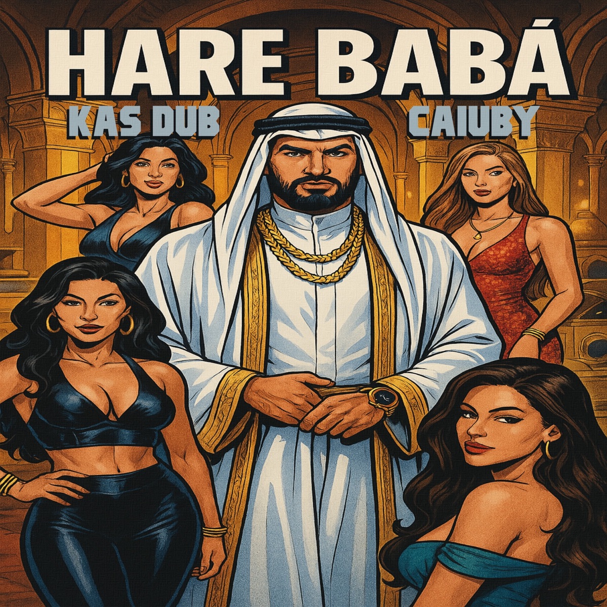 Hare Babá - Single by Kas Dub Sound System & Caiuby album cover
