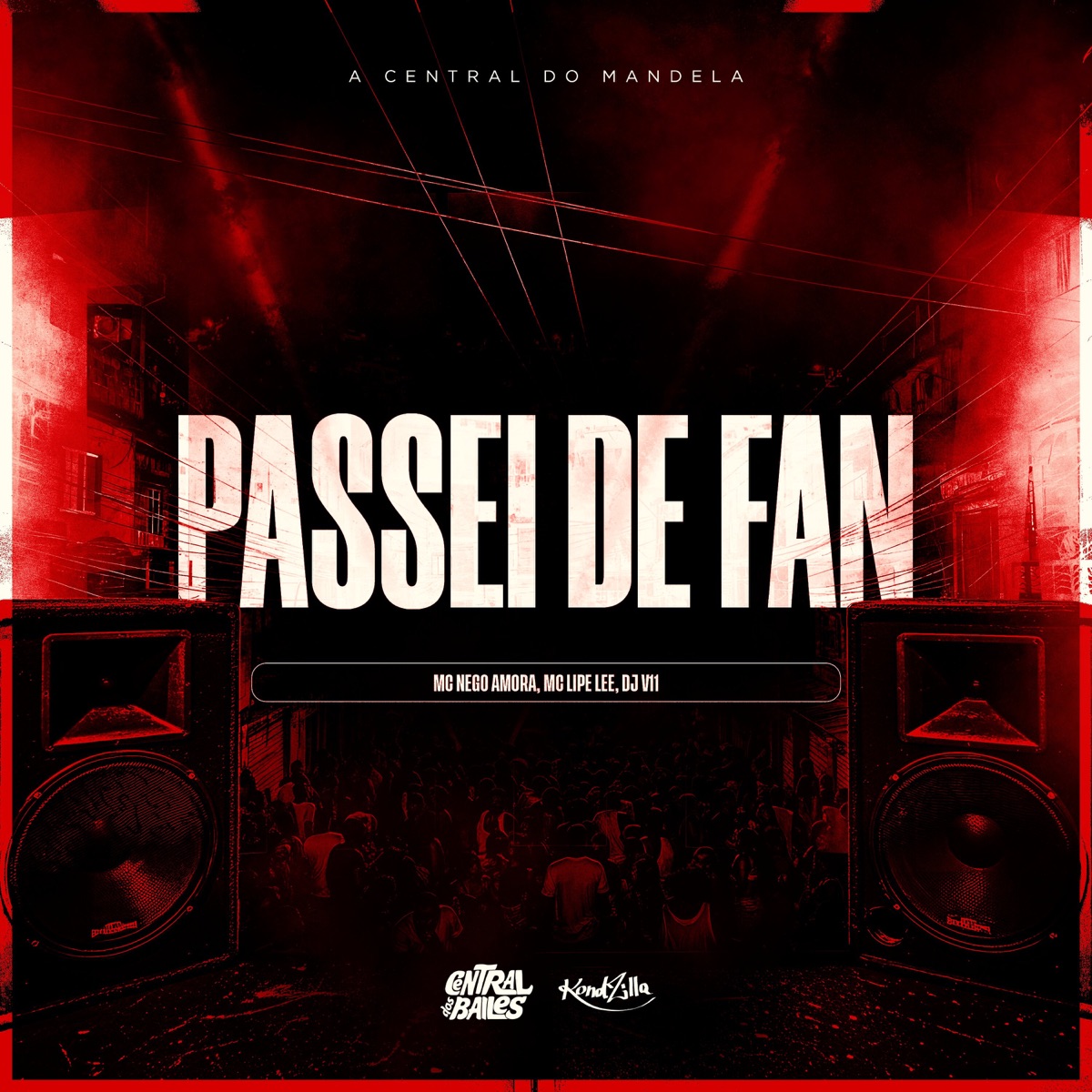 Passei de Fan - Single by DJ V11, MC Nego Amora & MC Lipi Lee album cover