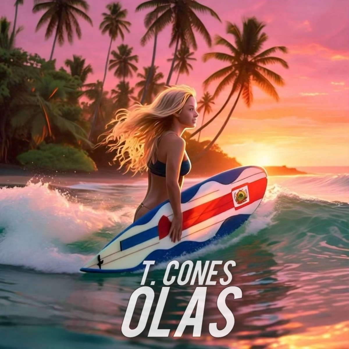 Olas - Single by T. Cones album cover
