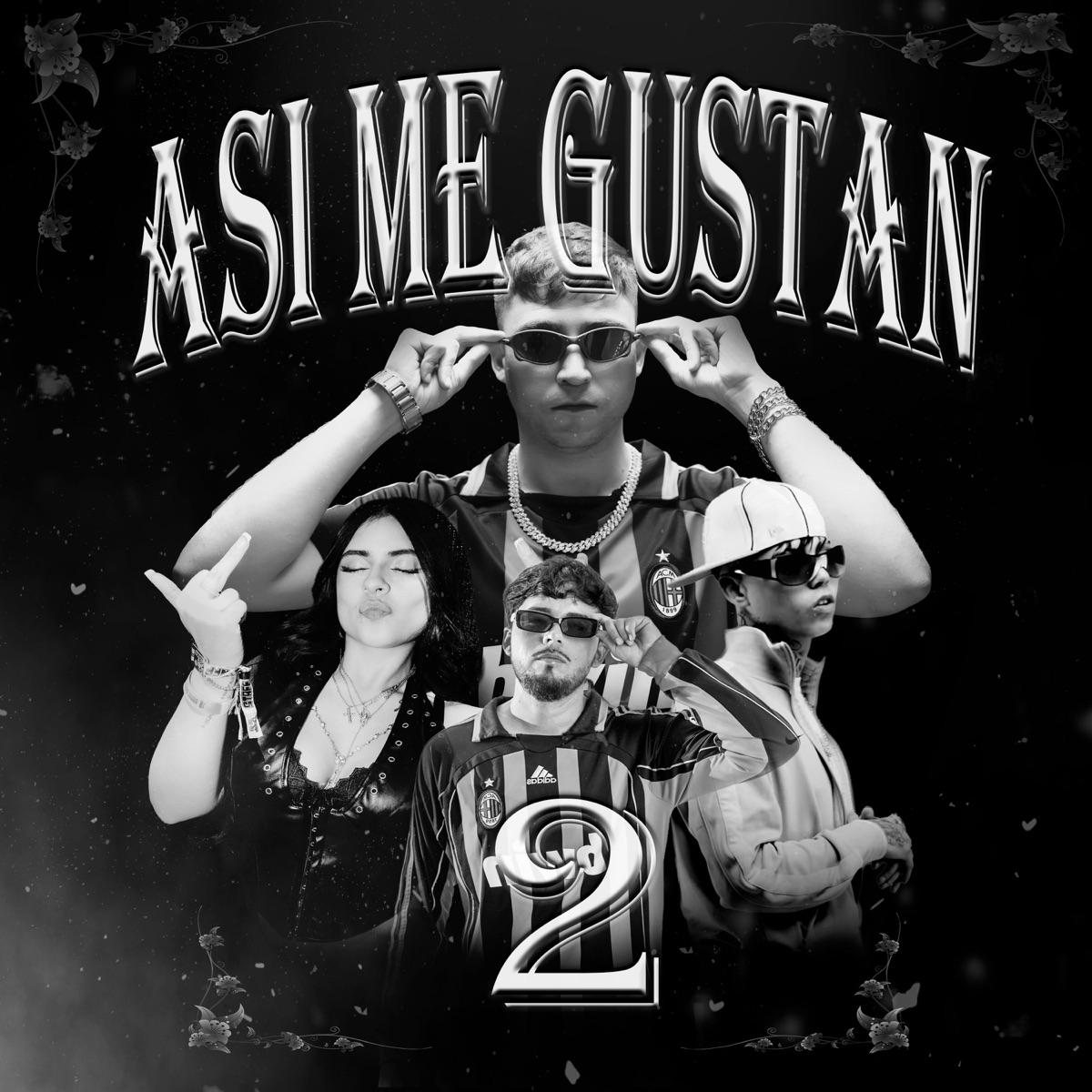 ASI ME GUSTAN 2 - Single by Dog Delarue, Cheskv Liz, WalkerDiazz & Melora1n album cover