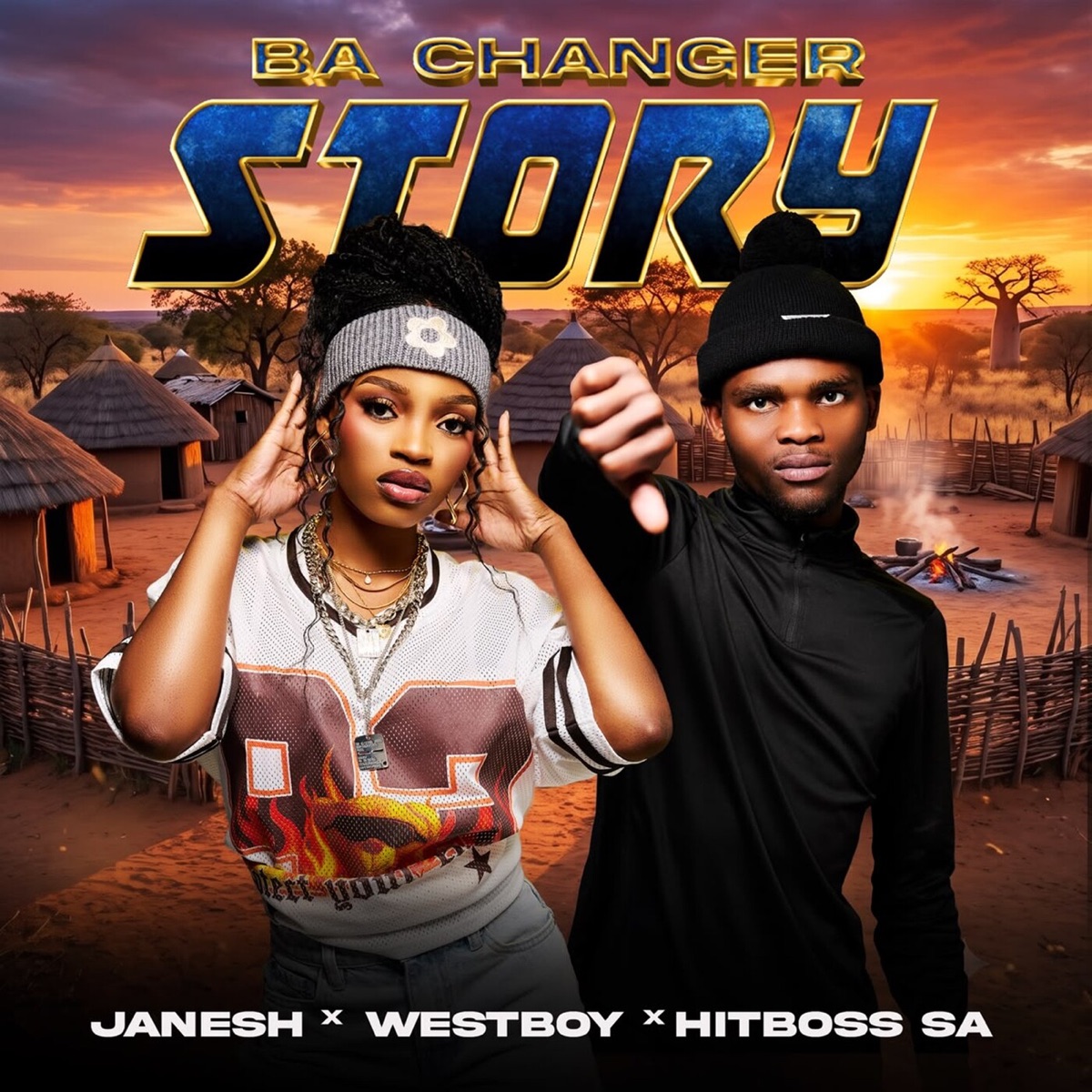 Ba Changer Story - Single by Janesh, WestBoy & Hitboss SA album cover