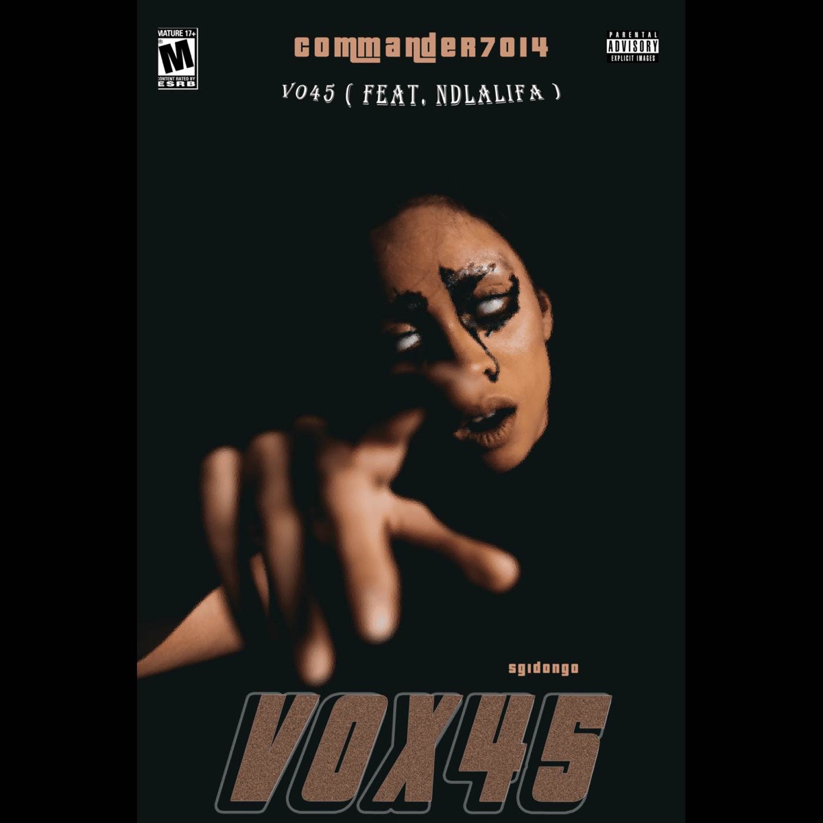 Vox 45 (feat. Ndlalifa) - Single by Commander7014 album cover