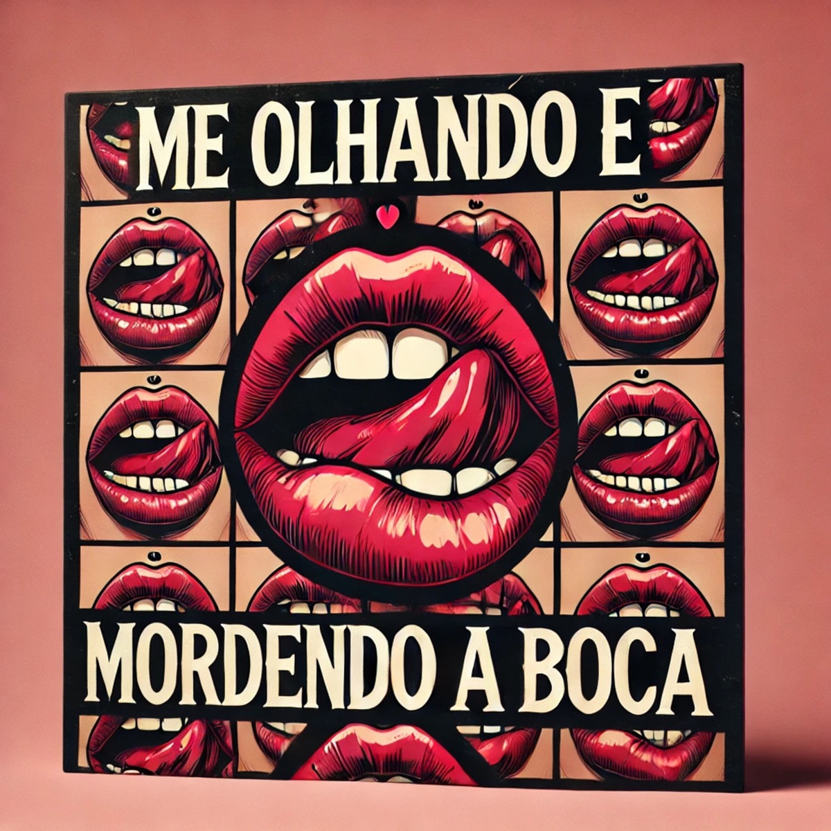 Me Olhando e Mordendo a Boca (feat. DJ Lukinha, Mc Brenin CS & Fi do Homi) - Single by Dj Dg Do Rb, DJ JR Oficial & Mc Menor Thalis album cover