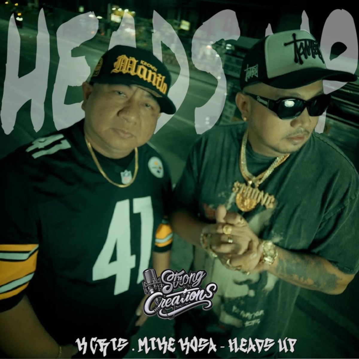 HEADS UP (feat. MIKE KOSA) - Single by K-CRIS album cover