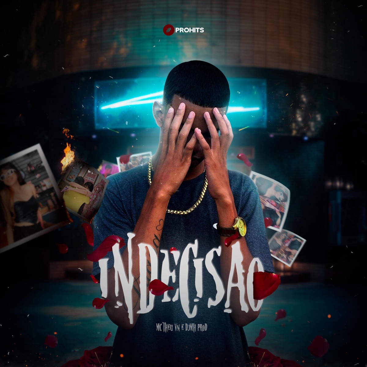 INDECISÃO (feat. MC Theu VN) - Single by DJ MH PROD album cover