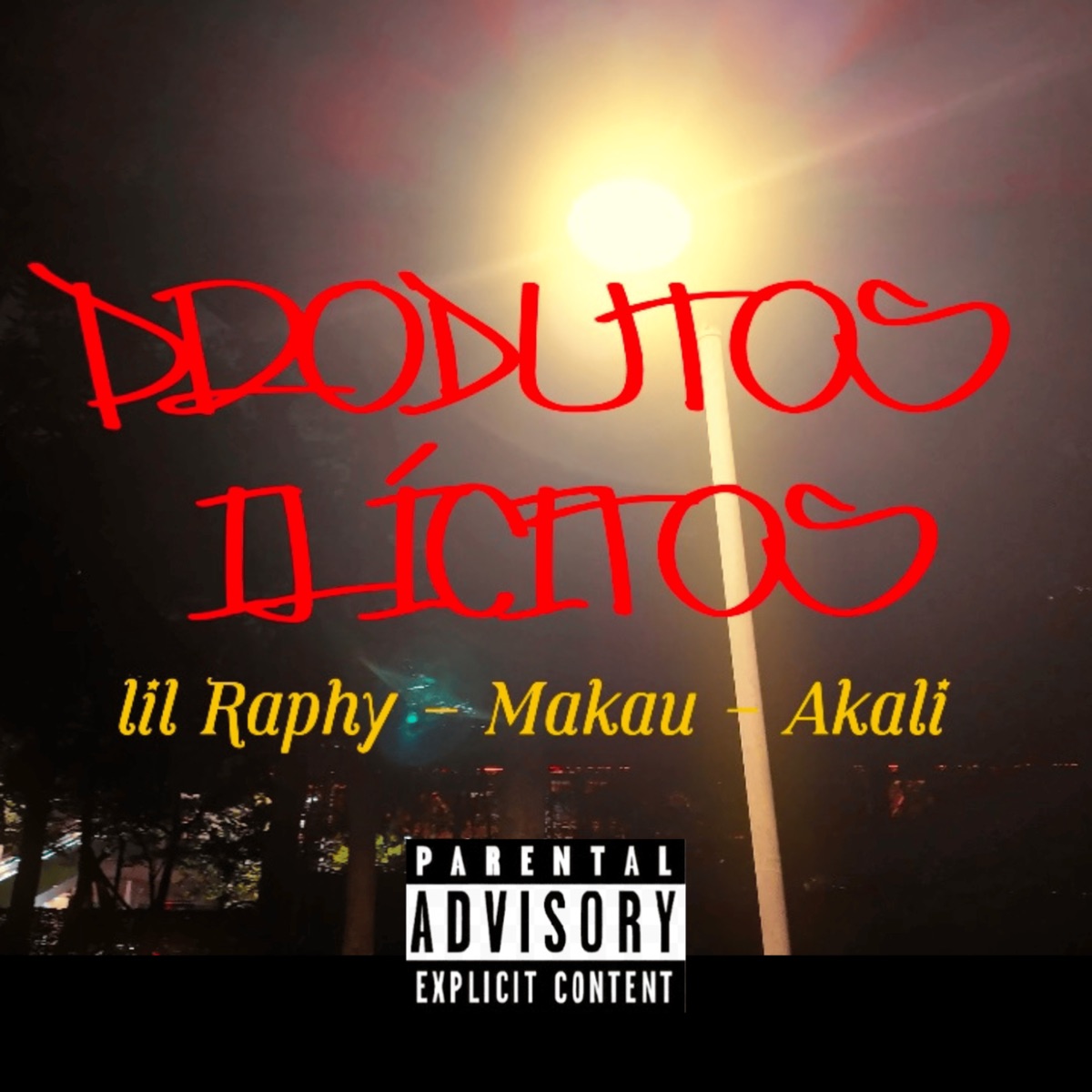 Produtos Ilicitos - Single by Wash Gang, Lil Raphy, makau & akali album cover