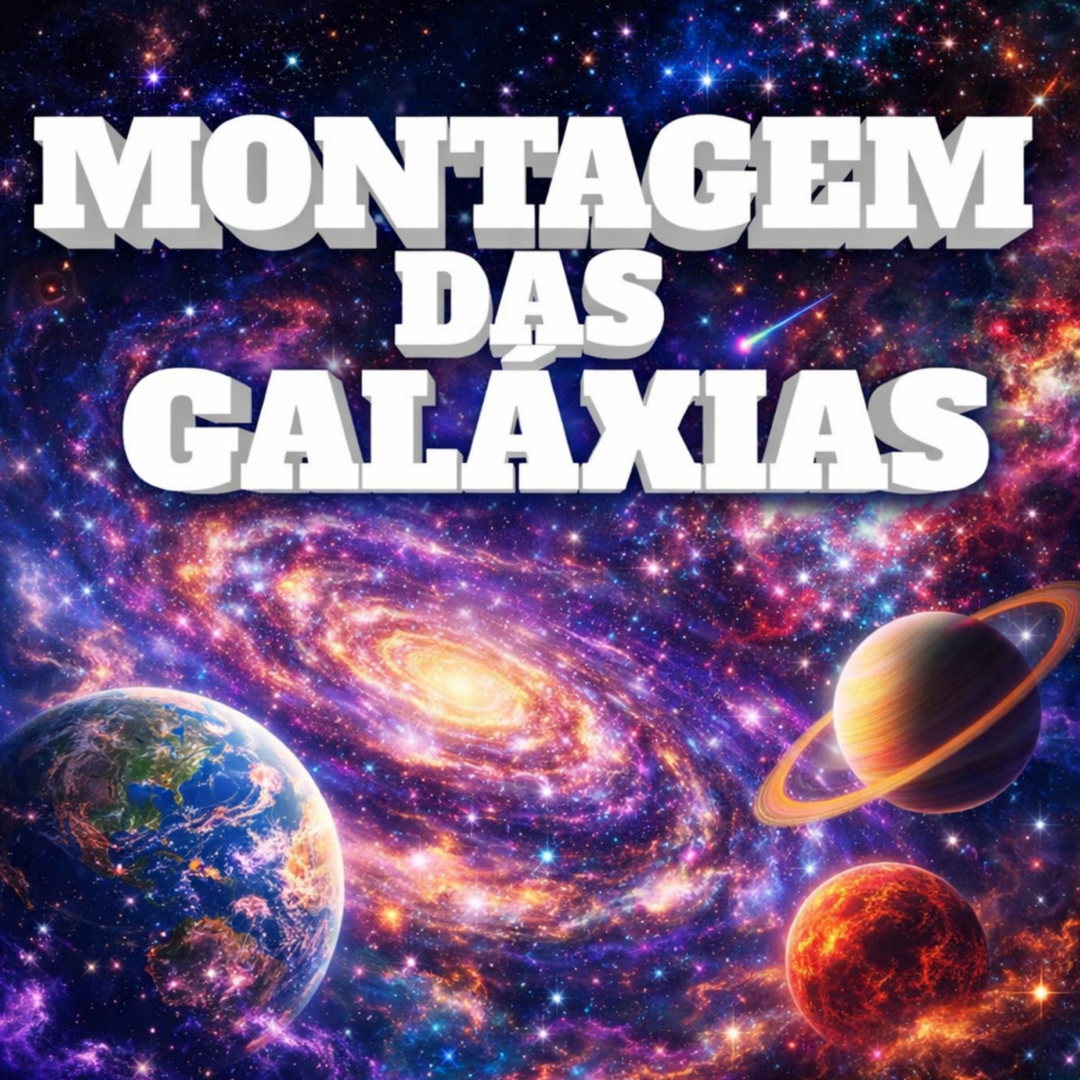 Montagem das Galáxias (feat. MC GW) - Single by DJ LUKAS DA ZS & DJ ISAC BEATS album cover