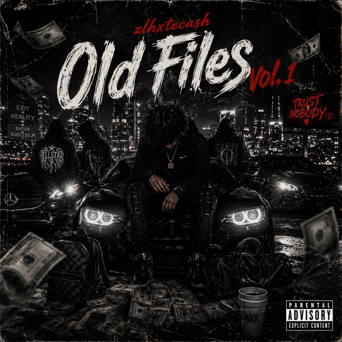 Old Files Vol. - EP by zlhxtecash album cover