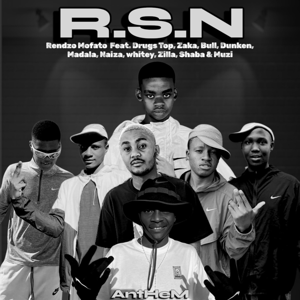 RSN Anthem (feat. Drugs Top, Zaka, Bull, Dunken, Madala, Naiza, Whitey, Zilla, Shaba & Muzi) - Single by Randy_Boyza album cover