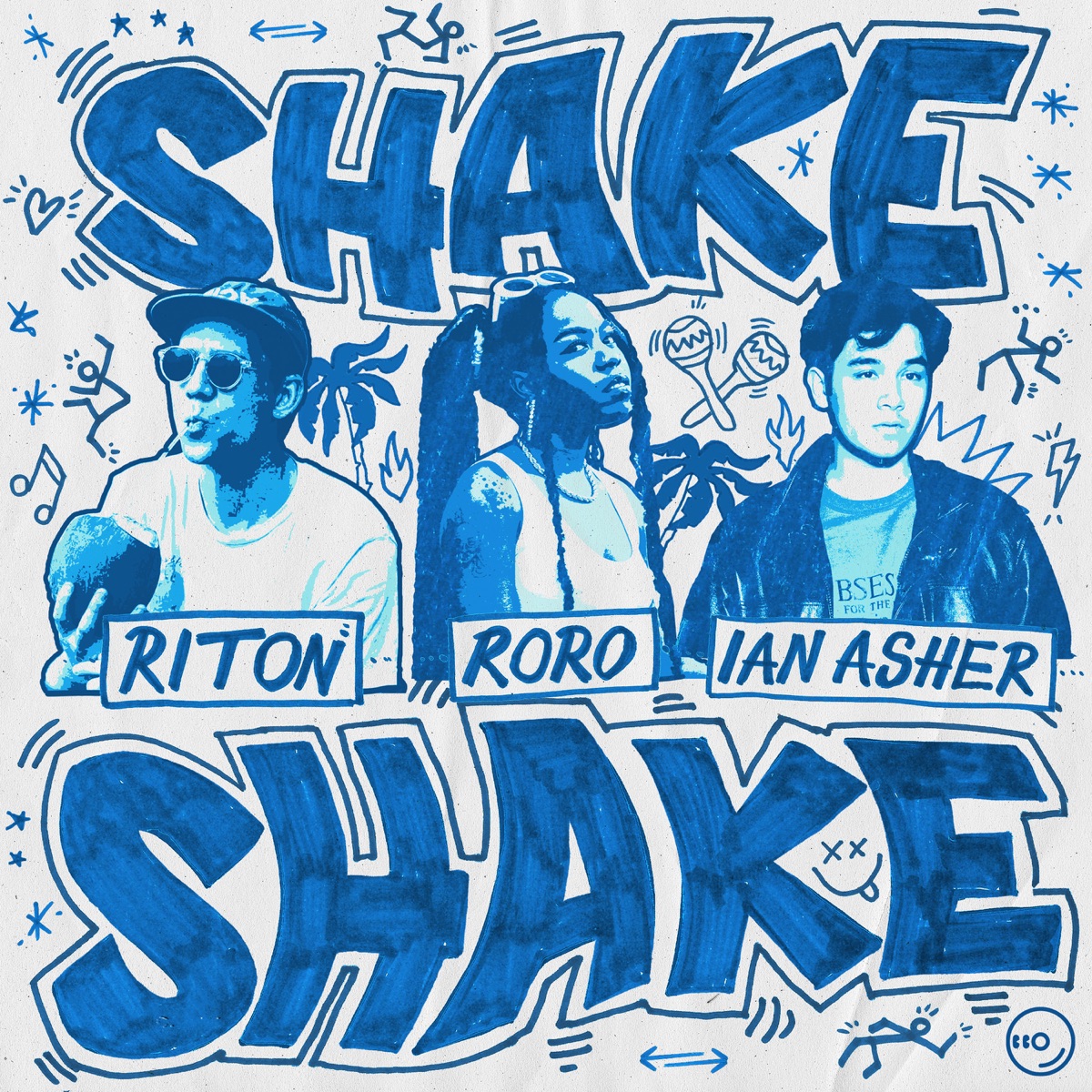 Shake, Shake - Single by Riton, RoRo & Ian Asher album cover