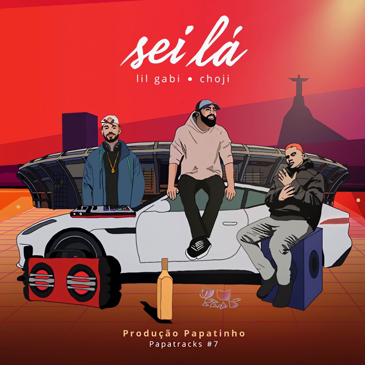 Sei Lá (Papatracks#7) - Single by Papatinho, Choji & Lil Gabi album cover