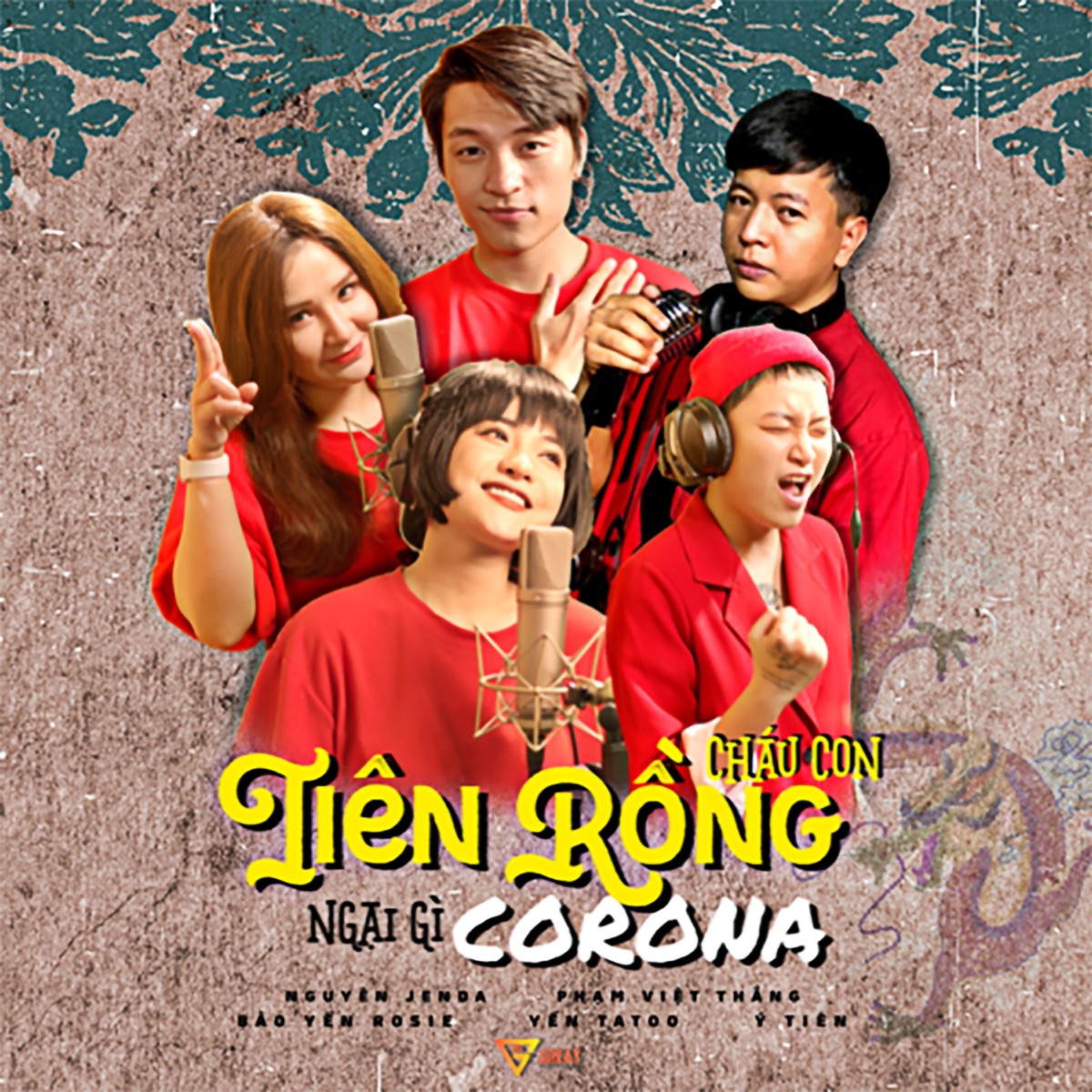 Cháu Con Tiên Rồng Ngại Gì Corona - Single by Yến Tattoo, Bảo Yến Rosie, Phạm Việt Thắng & Ý Tiên album cover