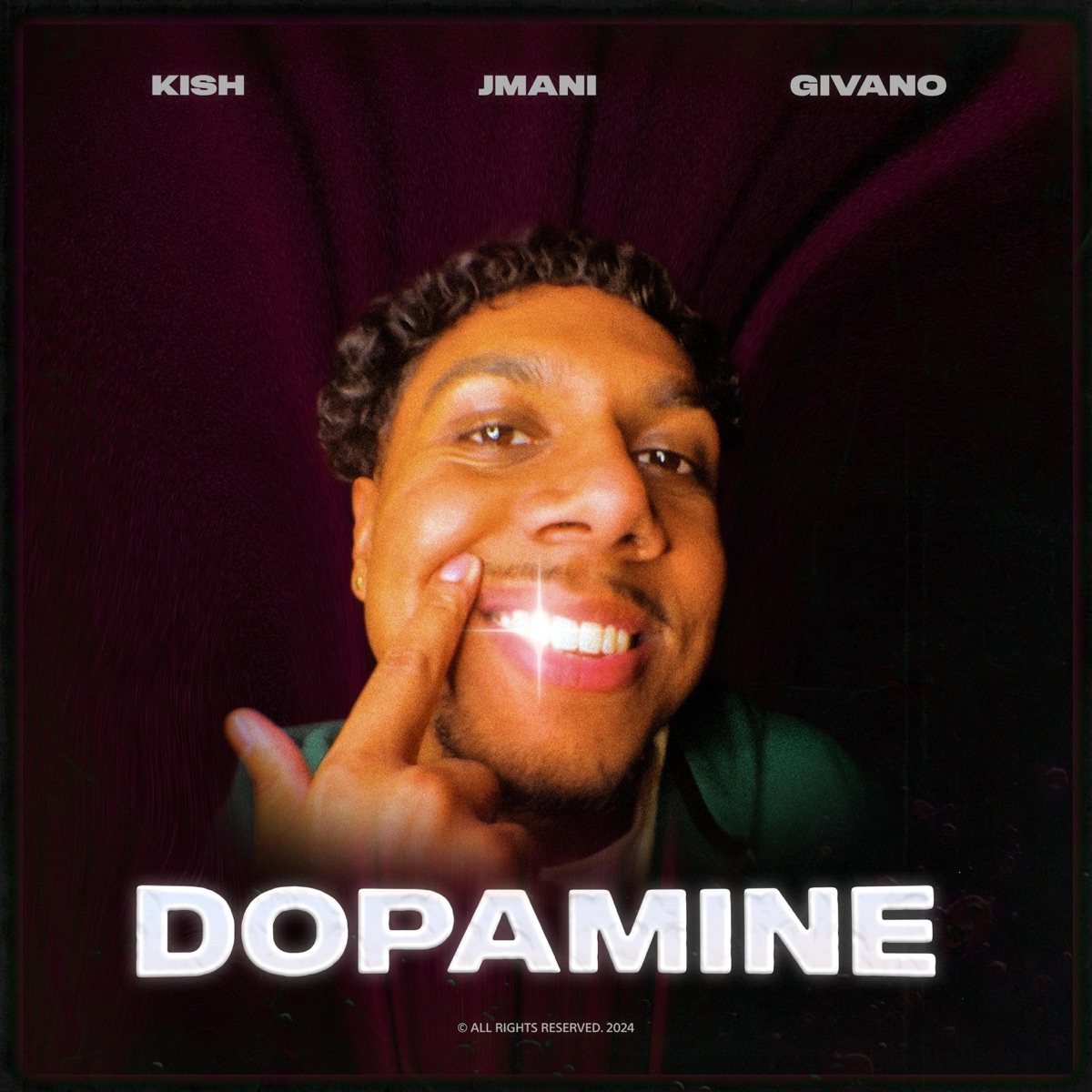 Dopamine - Single by Kish, JMANI & Givano album cover