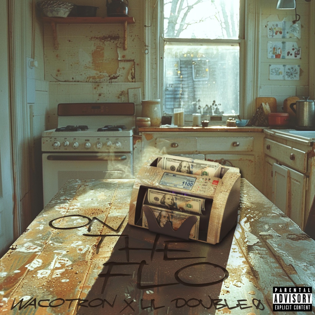 On the Flo - Single by Wacotron & Lil Double 0 album cover artwork