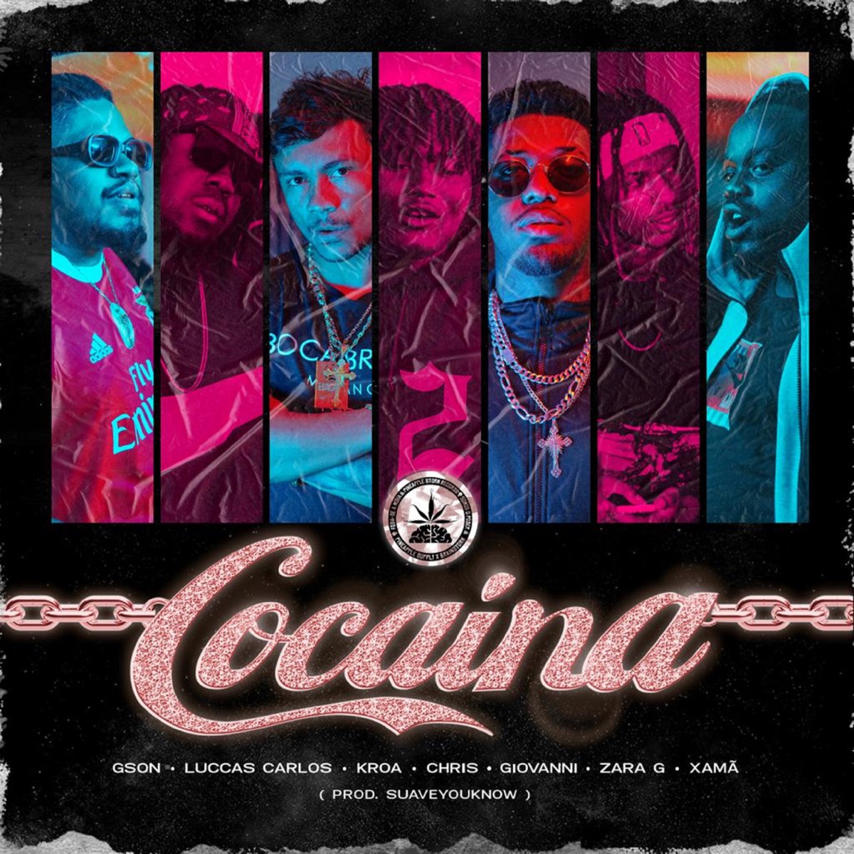 Cocaína - Single by G.SON, KROA, Giovanni, Zara G, Xamã, Luccas Carlos & Chris MC album cover