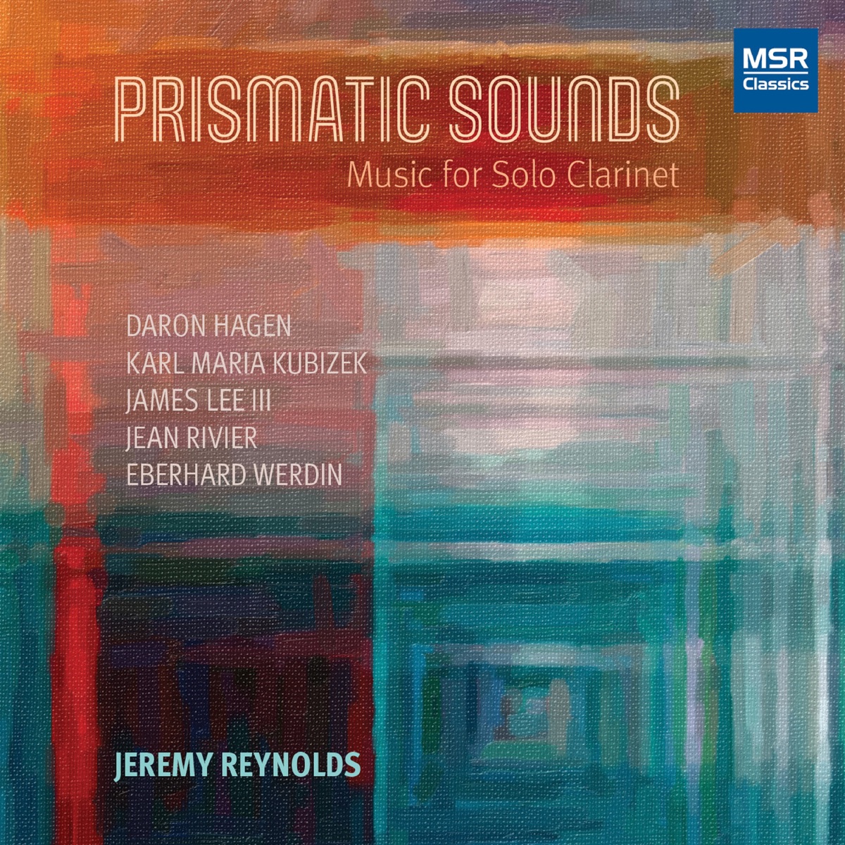 Prismatic Sounds: Music for Solo Clarinet by Jeremy Reynolds album cover