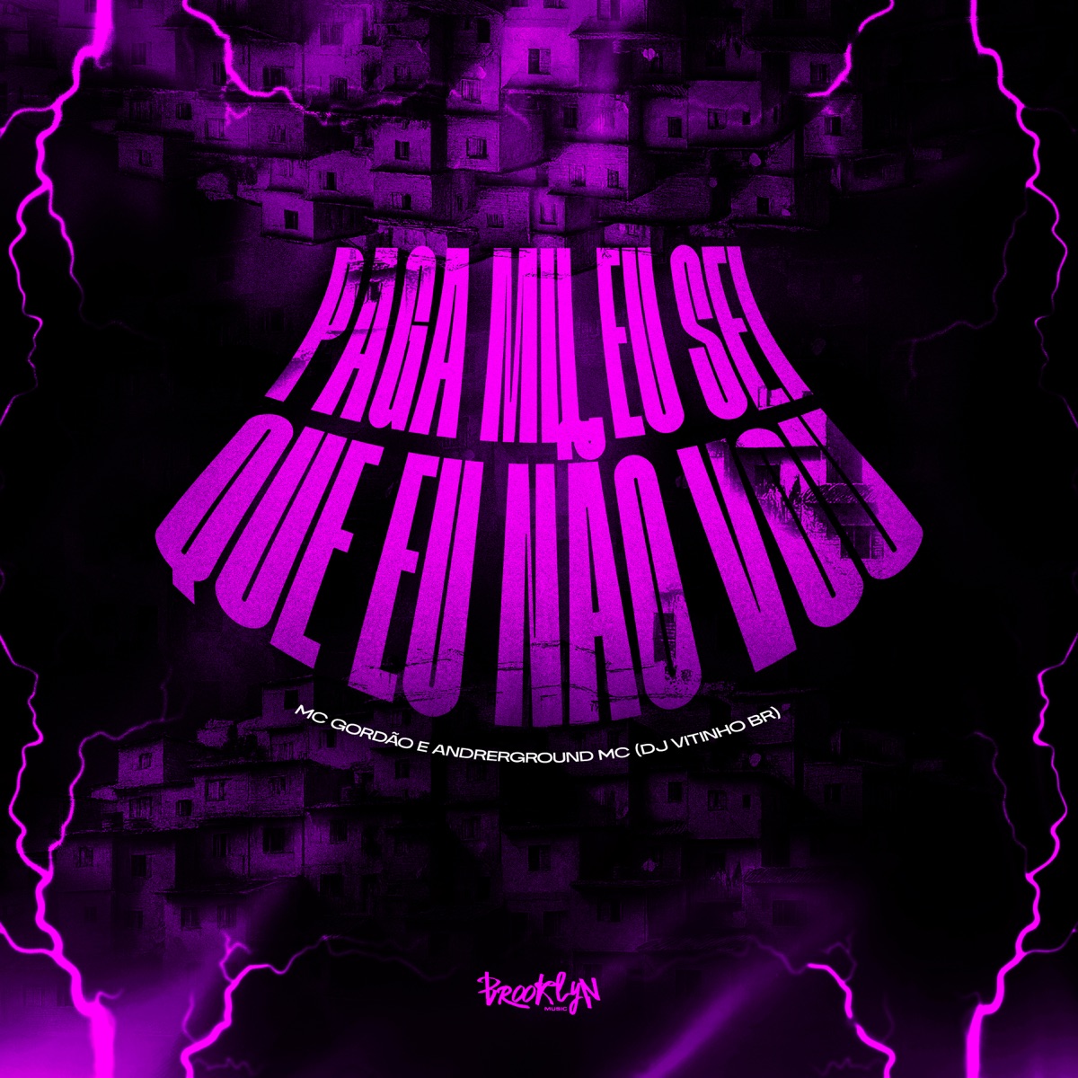Paga Mil Eu Sei Que Eu Não Vou - Single by MC Gordão & Andrerground Mc album cover
