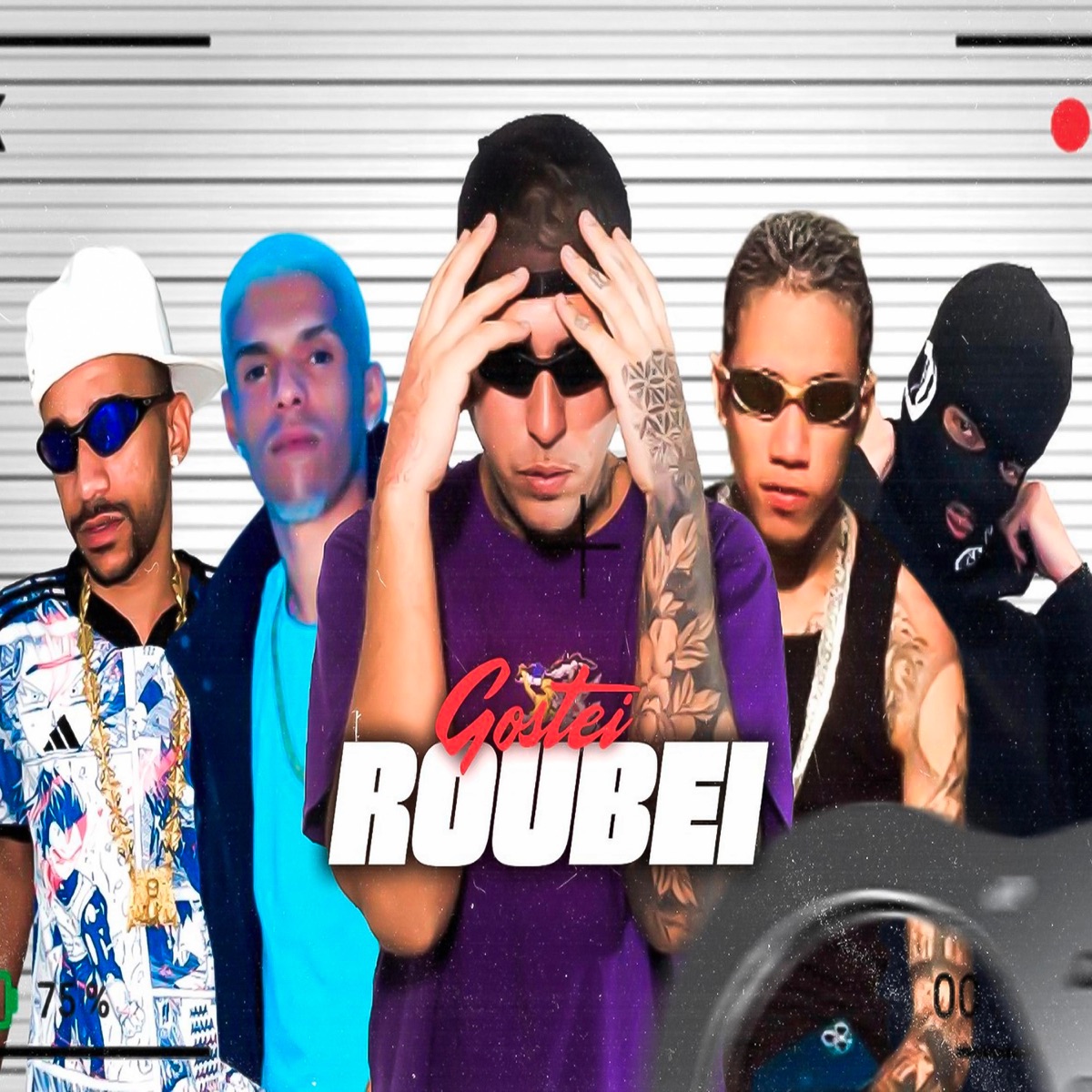 Gostei Roubei - Single by ViTT, mp na voz, LEON PX, mb & branquinho tralha album cover