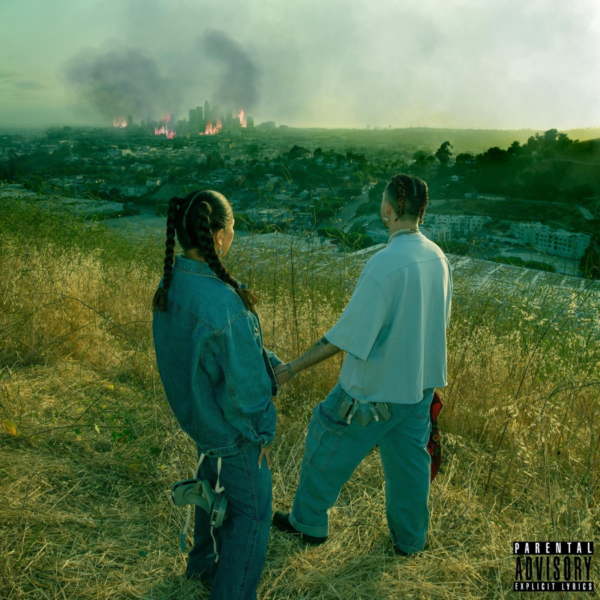 Falling in Love at the End of the World - EP by Figgy Baby album cover