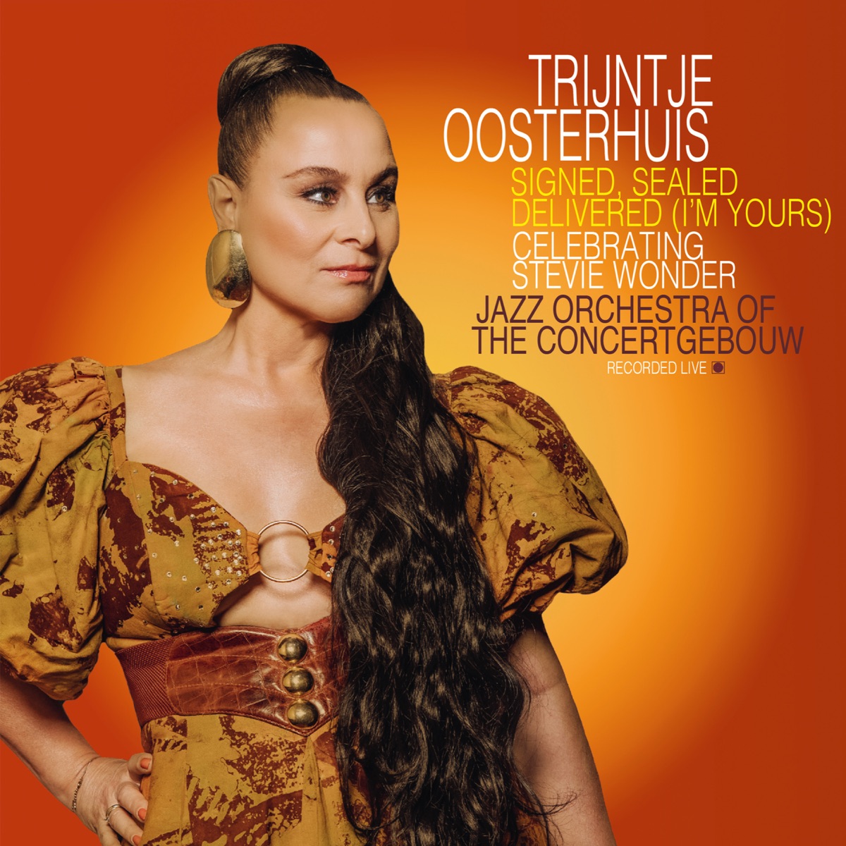 Signed, sealed, delivered (I'm yours) [feat. Jazz Orchestra of the Concertgebouw] - Single by Trijntje Oosterhuis album cover