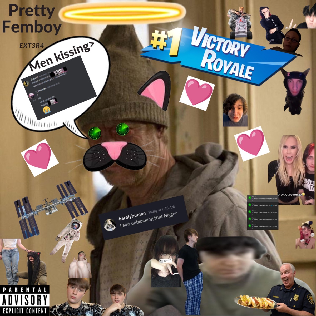Pretty Femboy Uwu (ZESTY VERSION) - Single by Ext3r4 album cover