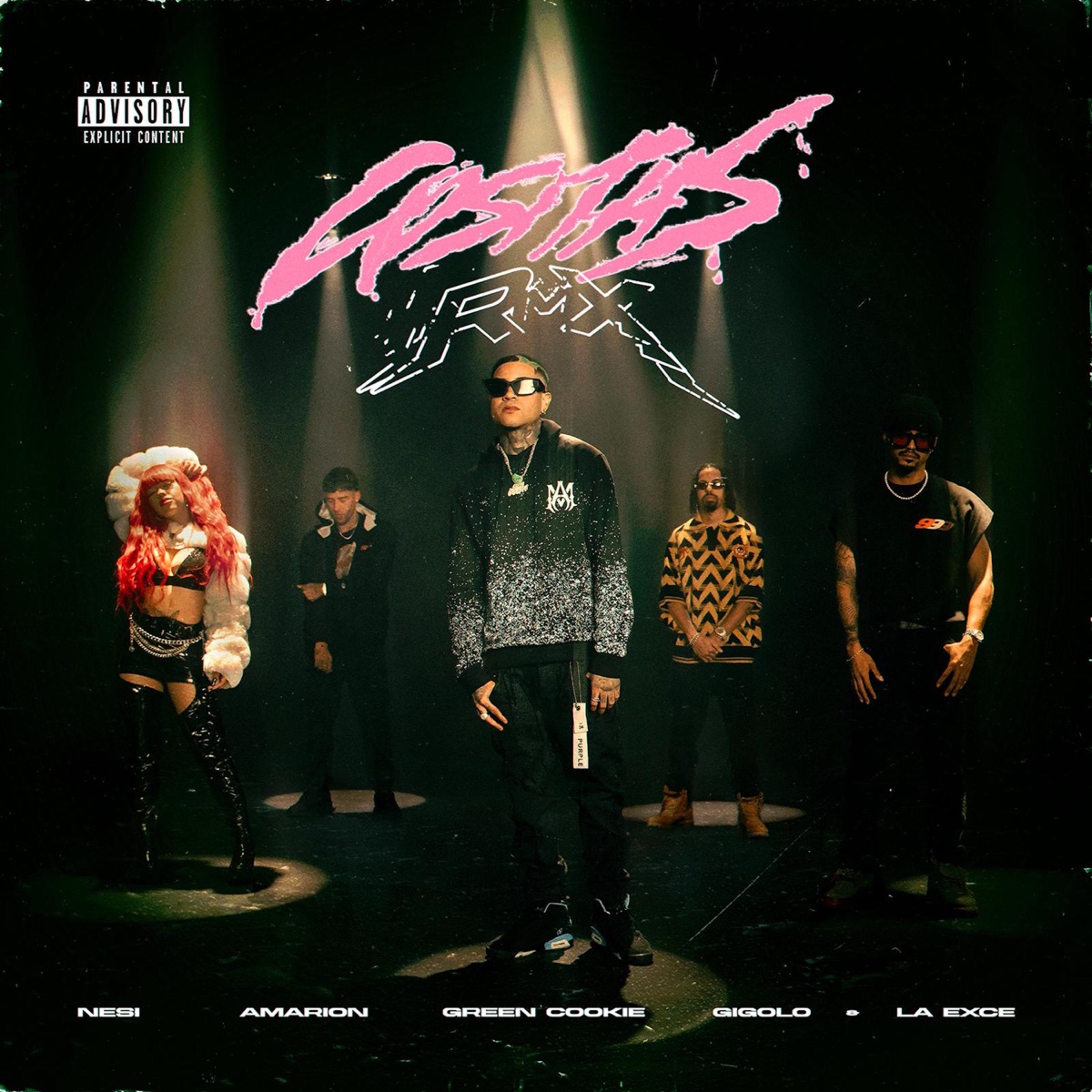 Cositas (Remix) [feat. Nesi] - Single by Green Cookie, Gigolo Y La Exce & Amarion album cover