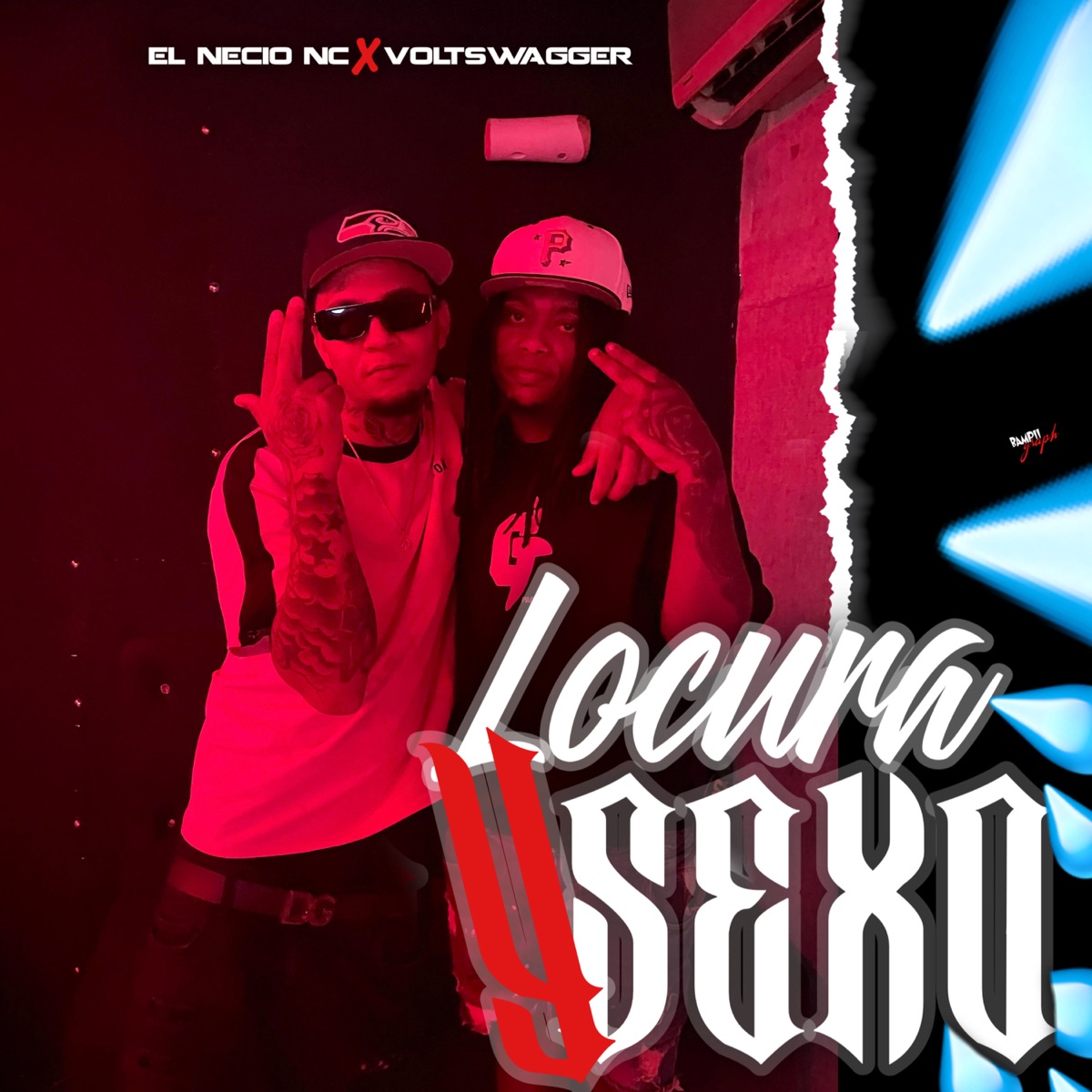 Locura y Sexo - Single by El Necio NC & Voltswagger album cover