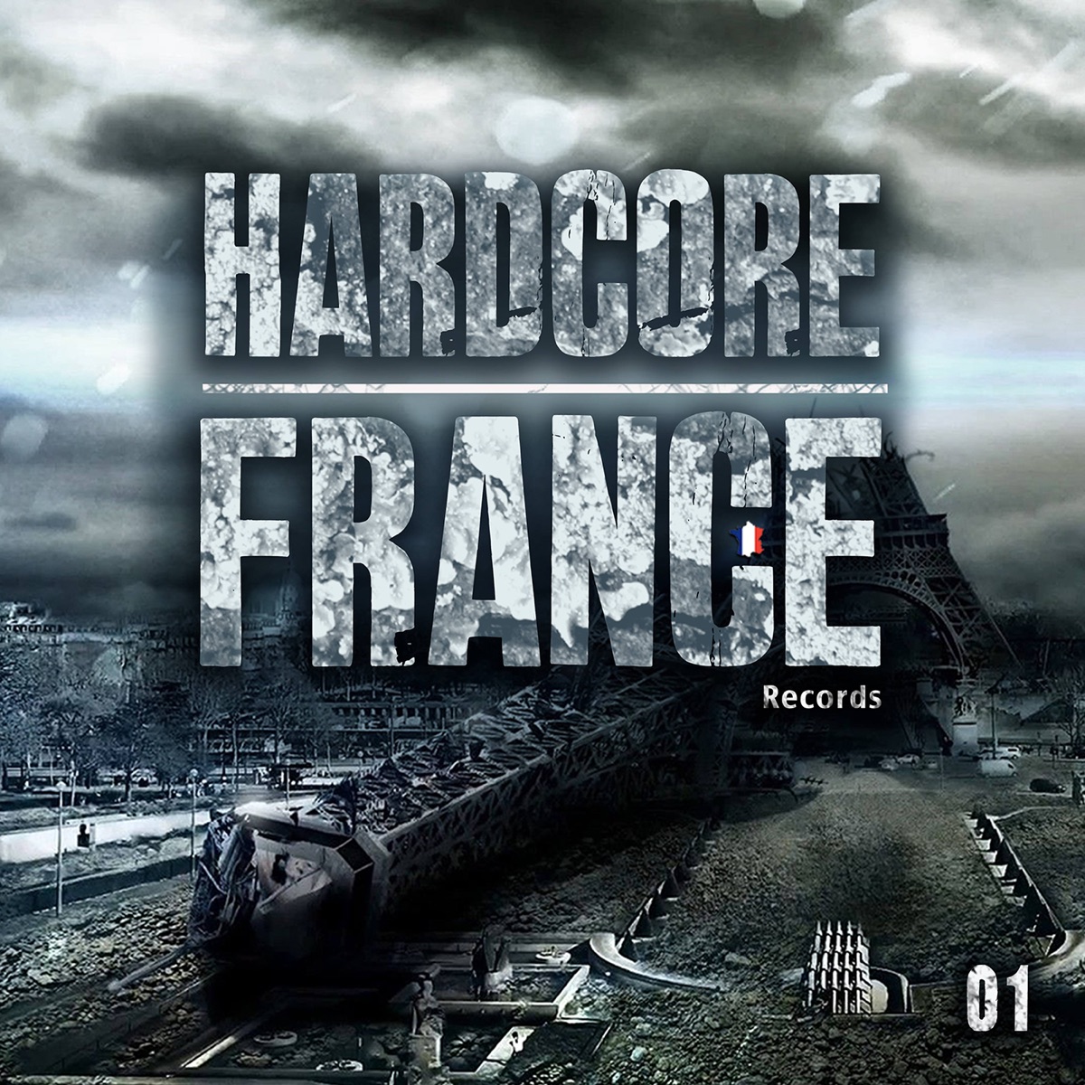 Hardcore France 01 - EP by Maissouille, The Mastery & Akasha album cover