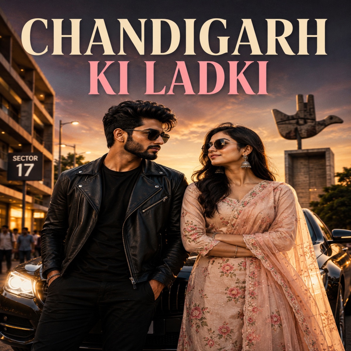 Chandigarh Ki Ladki - Single by Akash Baisla, Ashu Singh & Mamta Kumari album cover